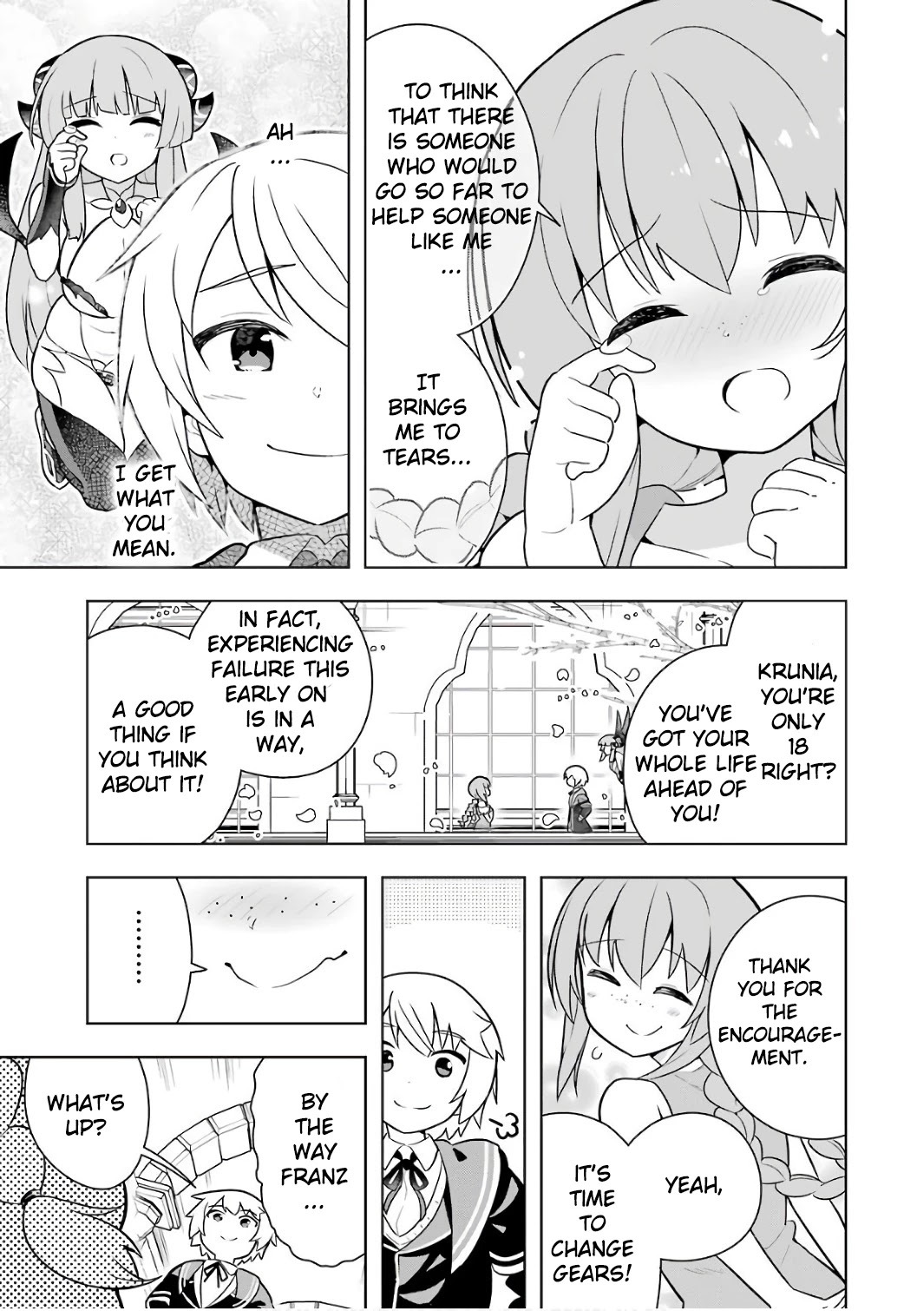 Though Young People Recoil From Entering the Black Magic Industry, I Found Its Treatment of Employees Quite Good When I Entered It, and the President and Familiar Are Cute Too So Everything Is Awesome! Chapter 4 page 27 - Chapter 4