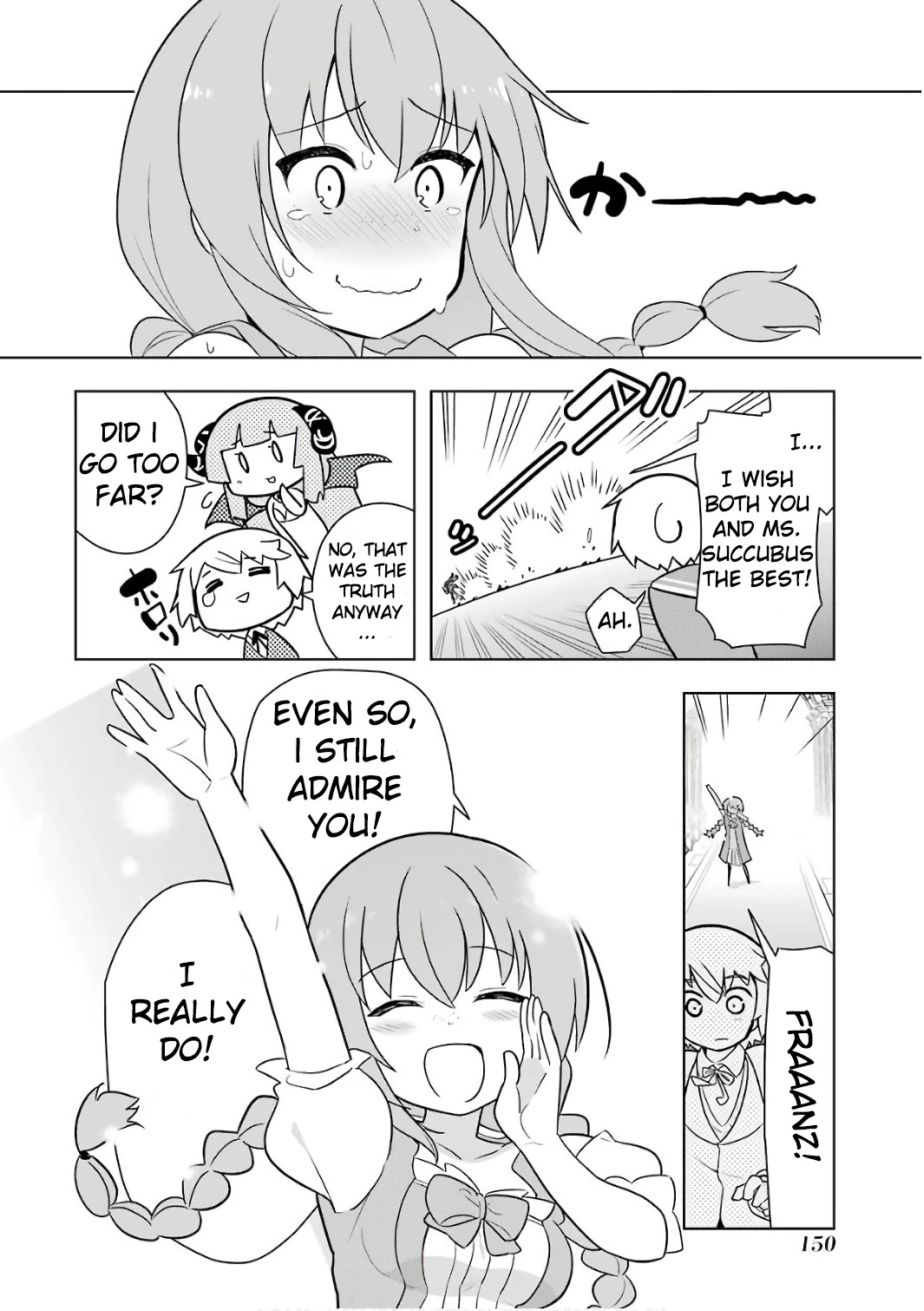 Though Young People Recoil From Entering the Black Magic Industry, I Found Its Treatment of Employees Quite Good When I Entered It, and the President and Familiar Are Cute Too So Everything Is Awesome! Chapter 4 page 34 - Chapter 4
