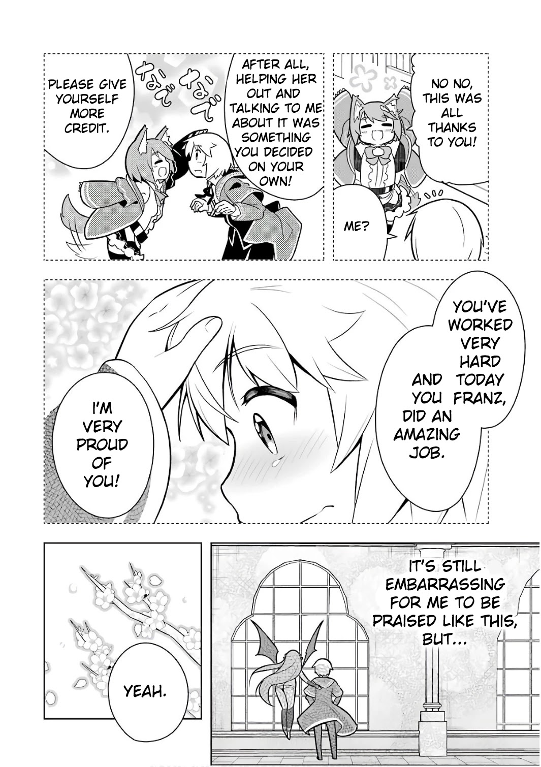 Though Young People Recoil From Entering the Black Magic Industry, I Found Its Treatment of Employees Quite Good When I Entered It, and the President and Familiar Are Cute Too So Everything Is Awesome! Chapter 4 page 36 - Chapter 4