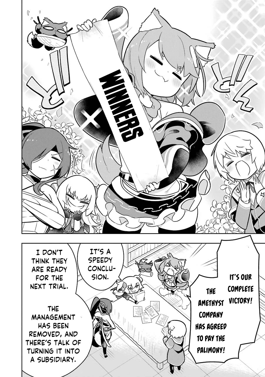 Though Young People Recoil From Entering the Black Magic Industry, I Found Its Treatment of Employees Quite Good When I Entered It, and the President and Familiar Are Cute Too So Everything Is Awesome! Chapter 40 page 15 - Chapter 40: The Magic Only Franz Can Use