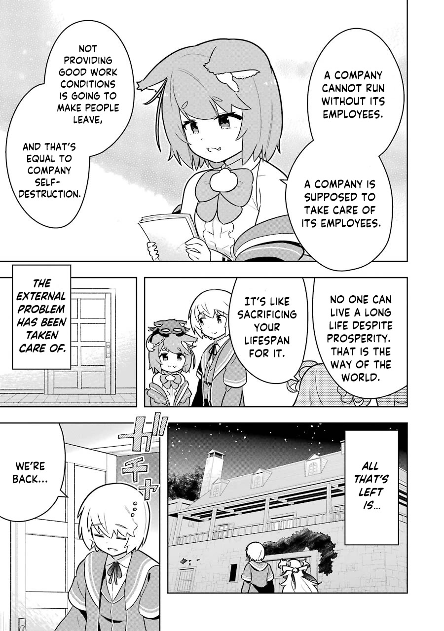 Though Young People Recoil From Entering the Black Magic Industry, I Found Its Treatment of Employees Quite Good When I Entered It, and the President and Familiar Are Cute Too So Everything Is Awesome! Chapter 40 page 16 - Chapter 40: The Magic Only Franz Can Use