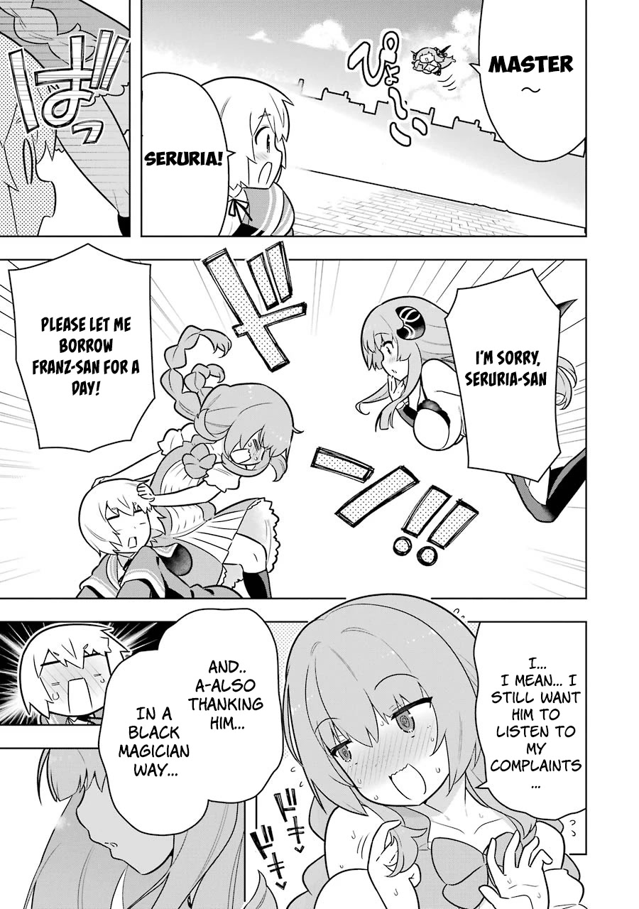 Though Young People Recoil From Entering the Black Magic Industry, I Found Its Treatment of Employees Quite Good When I Entered It, and the President and Familiar Are Cute Too So Everything Is Awesome! Chapter 40 page 44 - Chapter 40: The Magic Only Franz Can Use