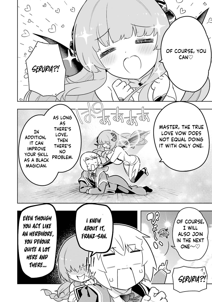 Though Young People Recoil From Entering the Black Magic Industry, I Found Its Treatment of Employees Quite Good When I Entered It, and the President and Familiar Are Cute Too So Everything Is Awesome! Chapter 40 page 45 - Chapter 40: The Magic Only Franz Can Use