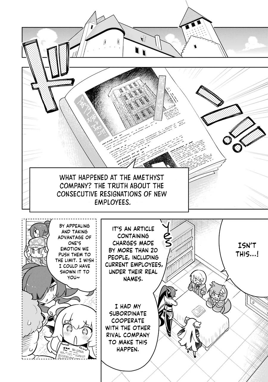 Though Young People Recoil From Entering the Black Magic Industry, I Found Its Treatment of Employees Quite Good When I Entered It, and the President and Familiar Are Cute Too So Everything Is Awesome! Chapter 40 page 7 - Chapter 40: The Magic Only Franz Can Use