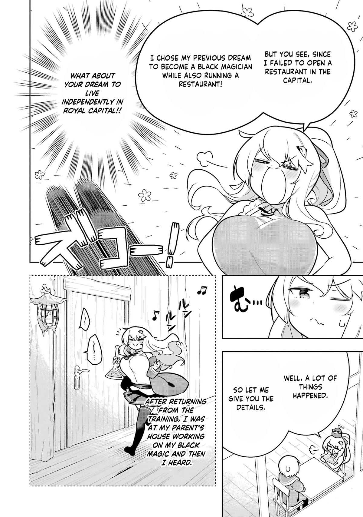 Though Young People Recoil From Entering the Black Magic Industry, I Found Its Treatment of Employees Quite Good When I Entered It, and the President and Familiar Are Cute Too So Everything Is Awesome! Chapter 41 page 16 - Chapter 41: Elanor's New Job
