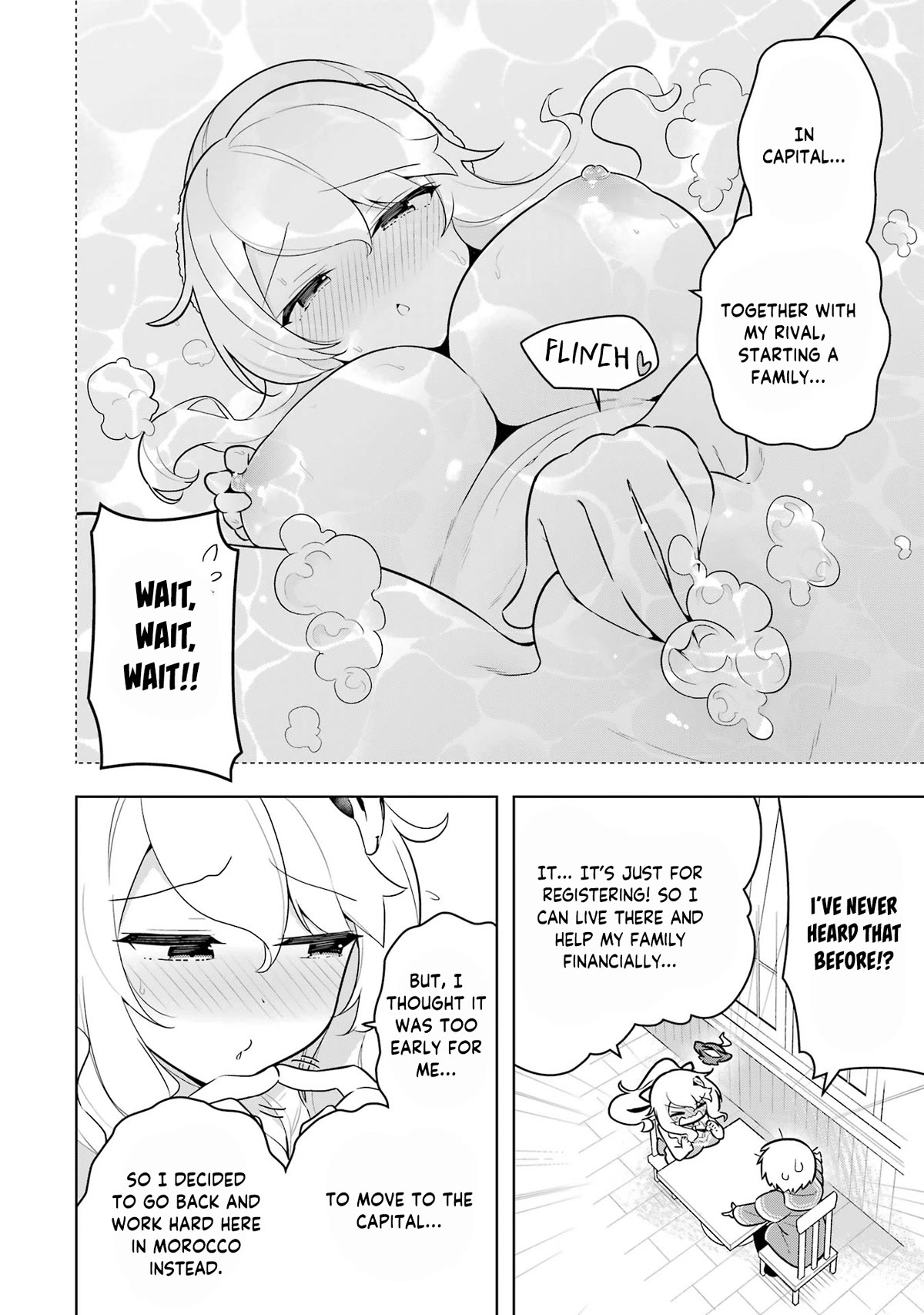 Though Young People Recoil From Entering the Black Magic Industry, I Found Its Treatment of Employees Quite Good When I Entered It, and the President and Familiar Are Cute Too So Everything Is Awesome! Chapter 41 page 18 - Chapter 41: Elanor's New Job