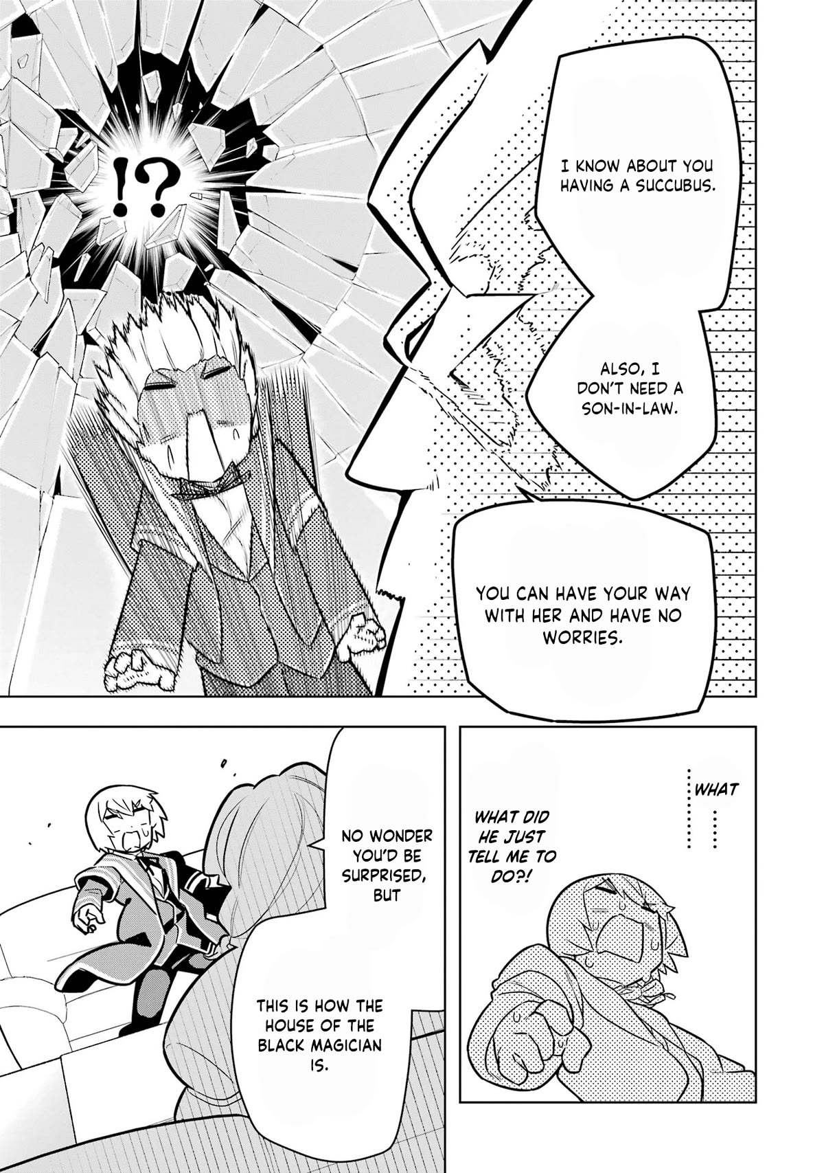 Though Young People Recoil From Entering the Black Magic Industry, I Found Its Treatment of Employees Quite Good When I Entered It, and the President and Familiar Are Cute Too So Everything Is Awesome! Chapter 41 page 29 - Chapter 41: Elanor's New Job
