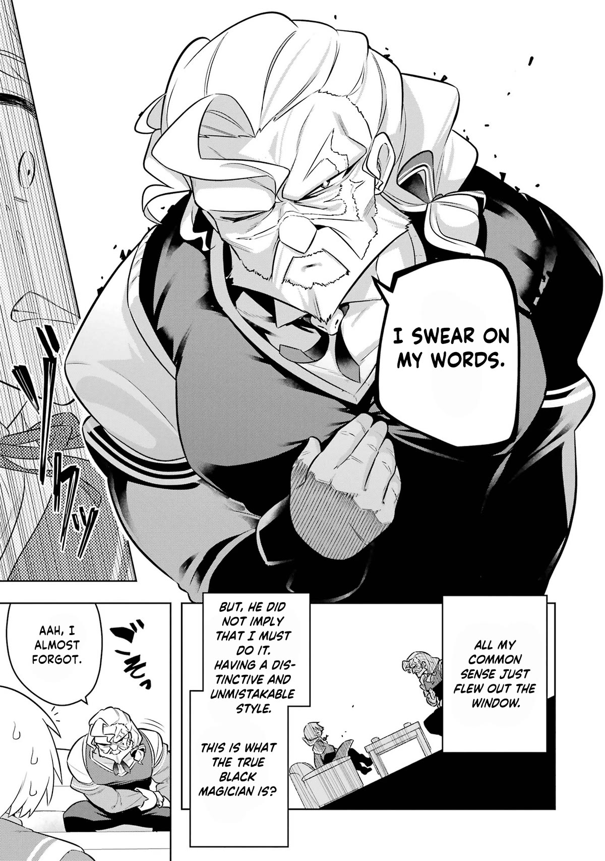 Though Young People Recoil From Entering the Black Magic Industry, I Found Its Treatment of Employees Quite Good When I Entered It, and the President and Familiar Are Cute Too So Everything Is Awesome! Chapter 41 page 31 - Chapter 41: Elanor's New Job