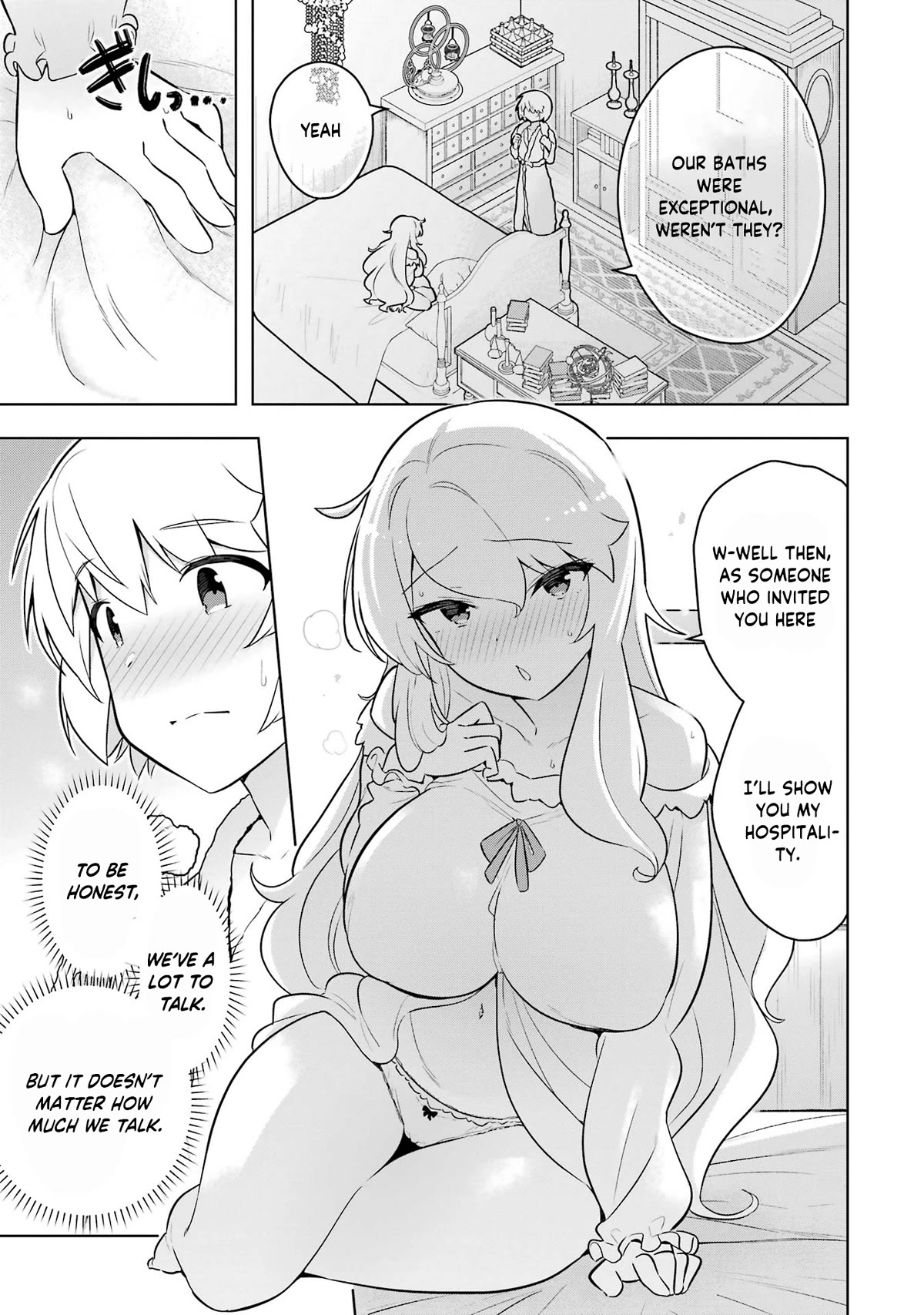 Though Young People Recoil From Entering the Black Magic Industry, I Found Its Treatment of Employees Quite Good When I Entered It, and the President and Familiar Are Cute Too So Everything Is Awesome! Chapter 41 page 35 - Chapter 41: Elanor's New Job