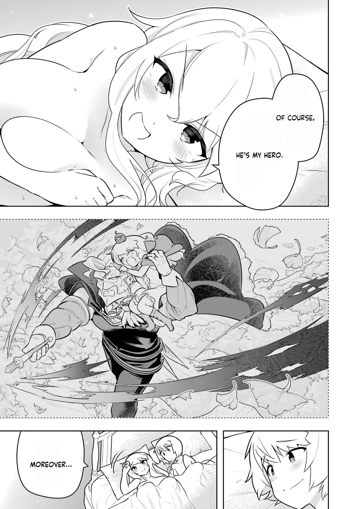 Though Young People Recoil From Entering the Black Magic Industry, I Found Its Treatment of Employees Quite Good When I Entered It, and the President and Familiar Are Cute Too So Everything Is Awesome! Chapter 41 page 41 - Chapter 41: Elanor's New Job