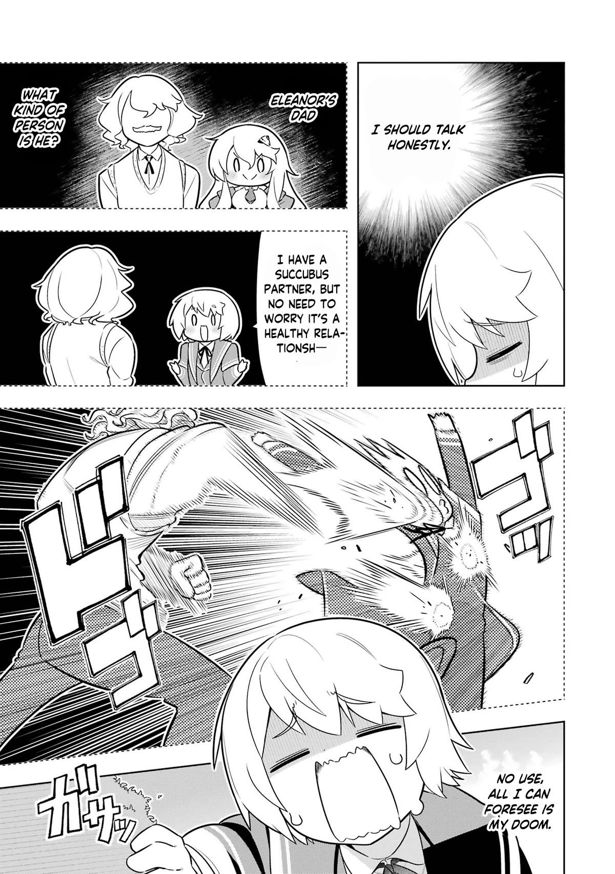 Though Young People Recoil From Entering the Black Magic Industry, I Found Its Treatment of Employees Quite Good When I Entered It, and the President and Familiar Are Cute Too So Everything Is Awesome! Chapter 41 page 9 - Chapter 41: Elanor's New Job