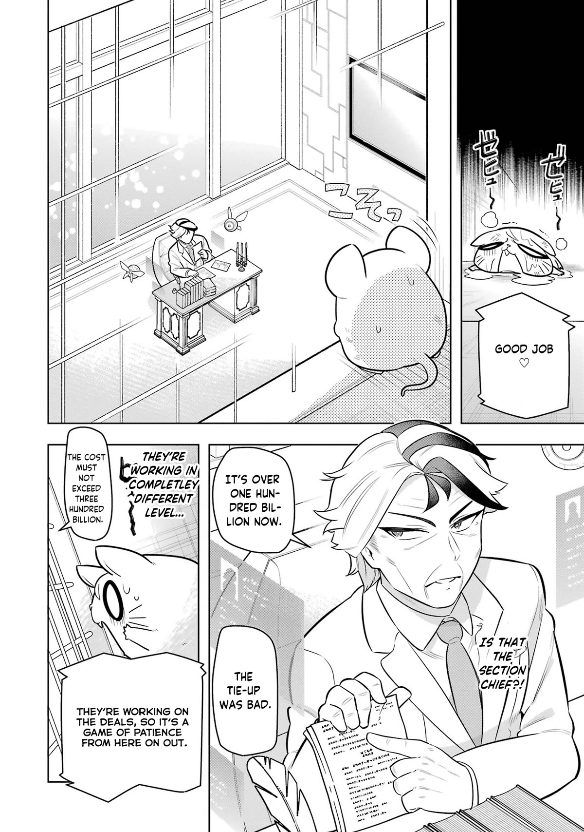Though Young People Recoil From Entering the Black Magic Industry, I Found Its Treatment of Employees Quite Good When I Entered It, and the President and Familiar Are Cute Too So Everything Is Awesome! Chapter 42 page 23 - Chapter 42: Senpai Gets Headhunted?!