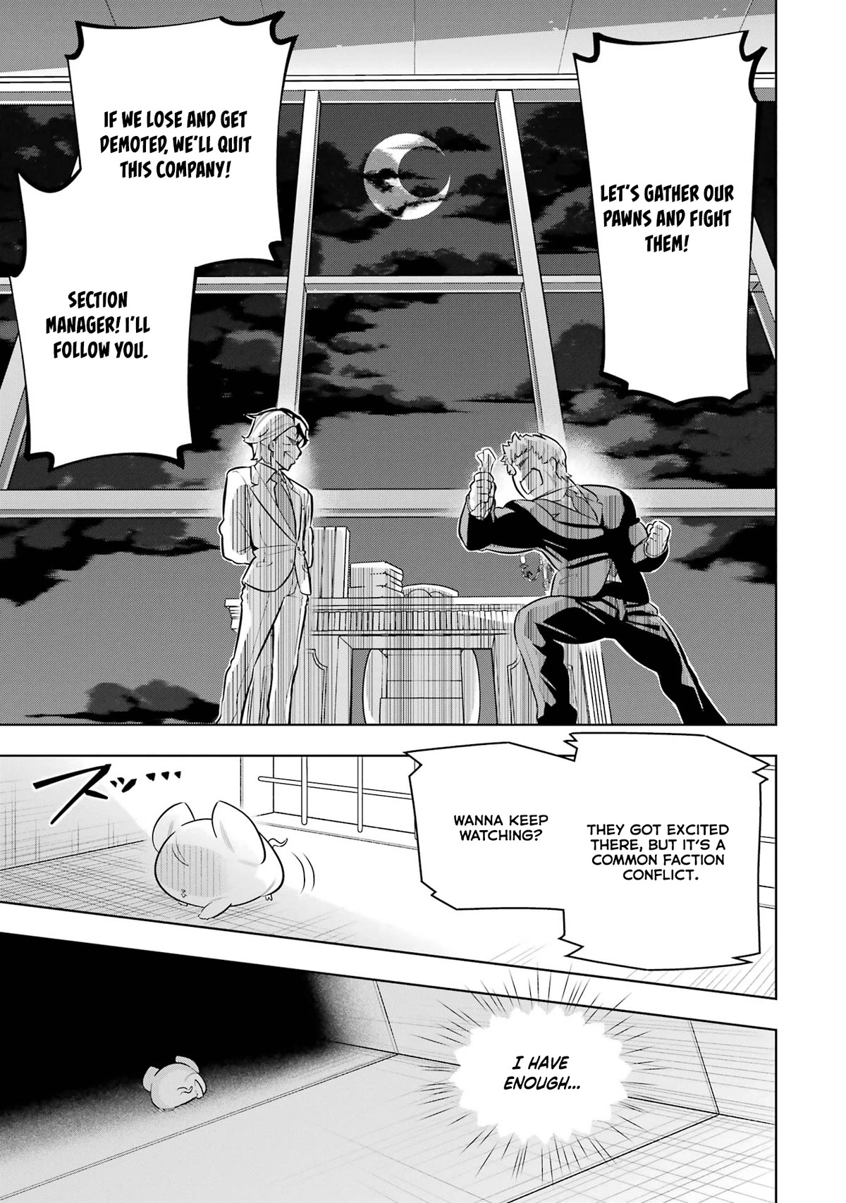 Though Young People Recoil From Entering the Black Magic Industry, I Found Its Treatment of Employees Quite Good When I Entered It, and the President and Familiar Are Cute Too So Everything Is Awesome! Chapter 42 page 28 - Chapter 42: Senpai Gets Headhunted?!