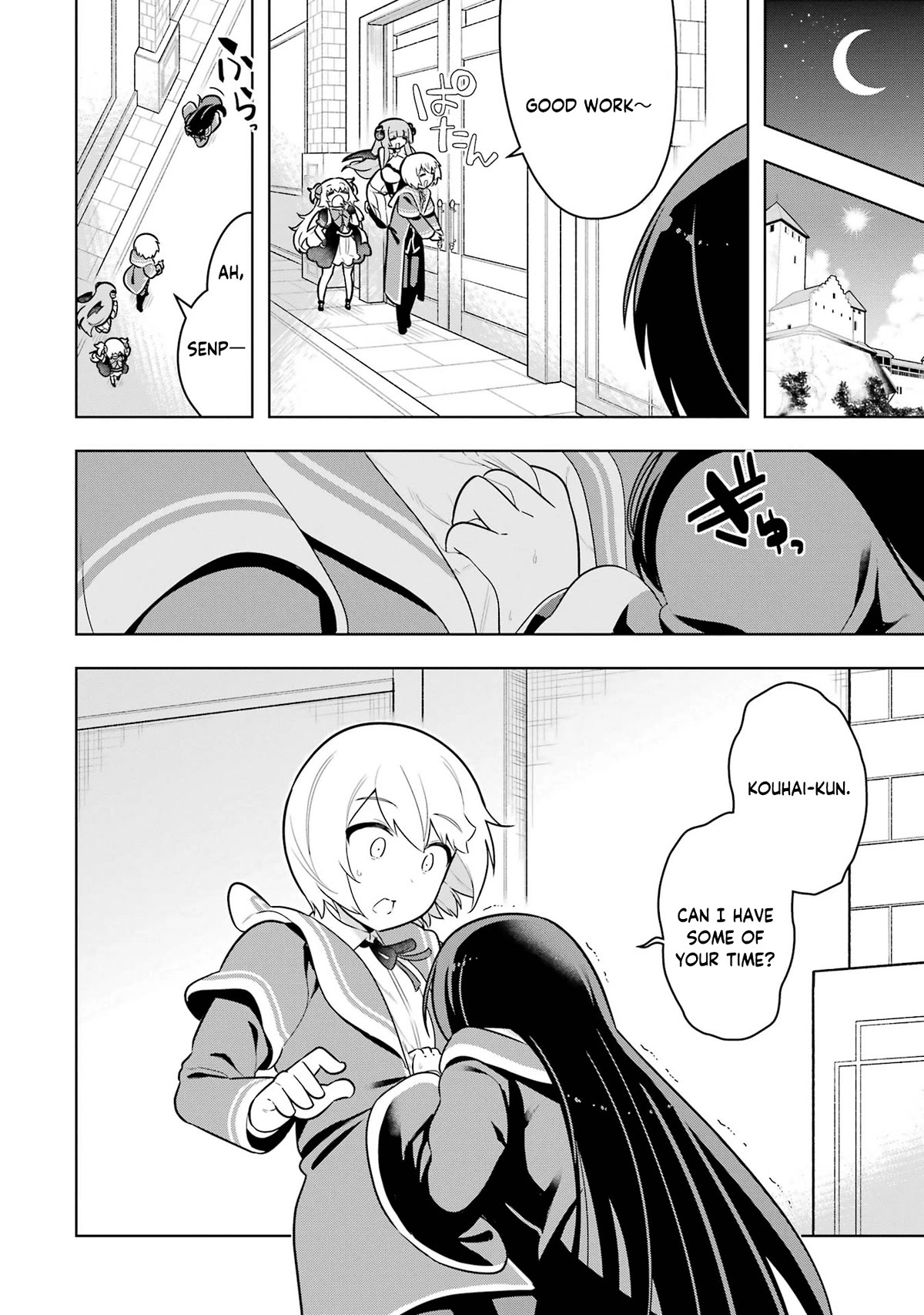 Though Young People Recoil From Entering the Black Magic Industry, I Found Its Treatment of Employees Quite Good When I Entered It, and the President and Familiar Are Cute Too So Everything Is Awesome! Chapter 42 page 3 - Chapter 42: Senpai Gets Headhunted?!