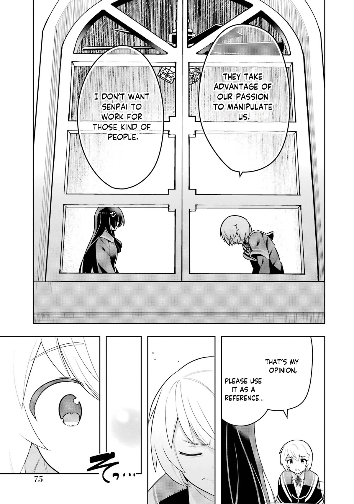 Though Young People Recoil From Entering the Black Magic Industry, I Found Its Treatment of Employees Quite Good When I Entered It, and the President and Familiar Are Cute Too So Everything Is Awesome! Chapter 42 page 32 - Chapter 42: Senpai Gets Headhunted?!