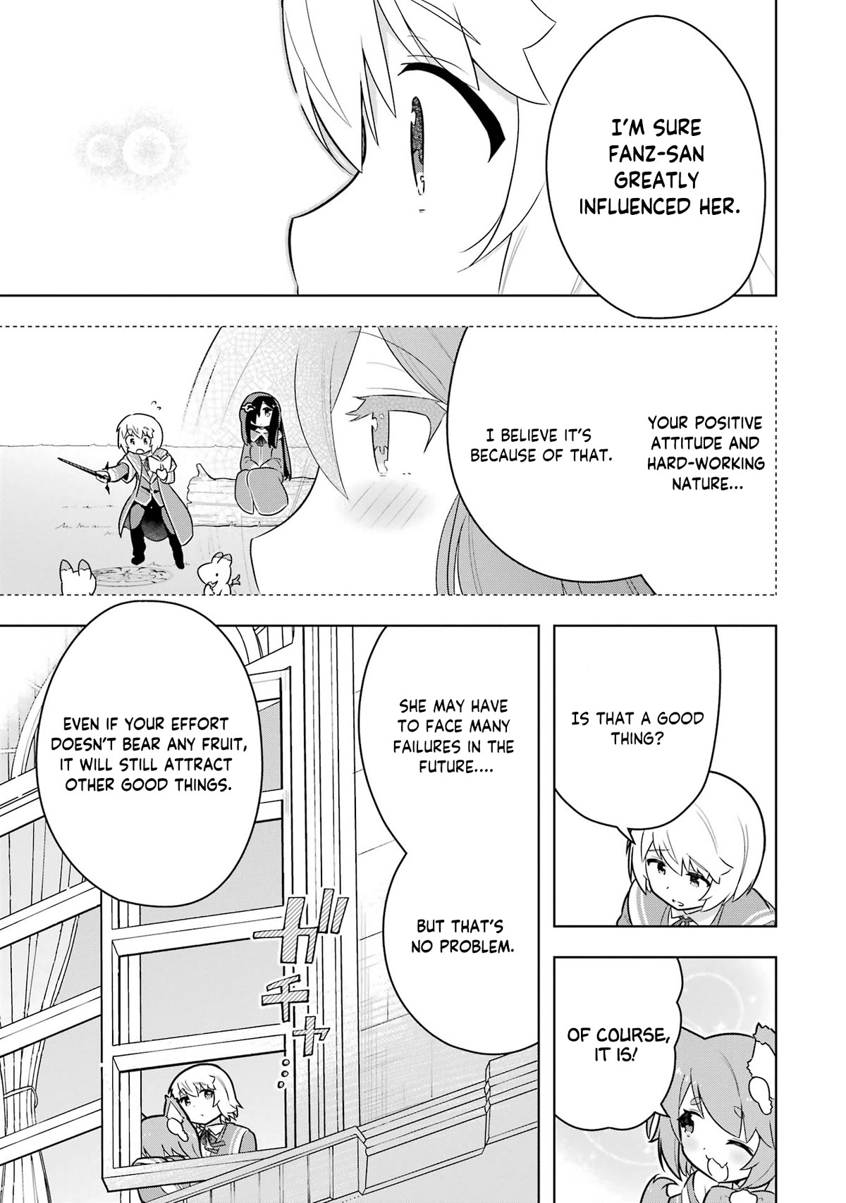 Though Young People Recoil From Entering the Black Magic Industry, I Found Its Treatment of Employees Quite Good When I Entered It, and the President and Familiar Are Cute Too So Everything Is Awesome! Chapter 42 page 38 - Chapter 42: Senpai Gets Headhunted?!