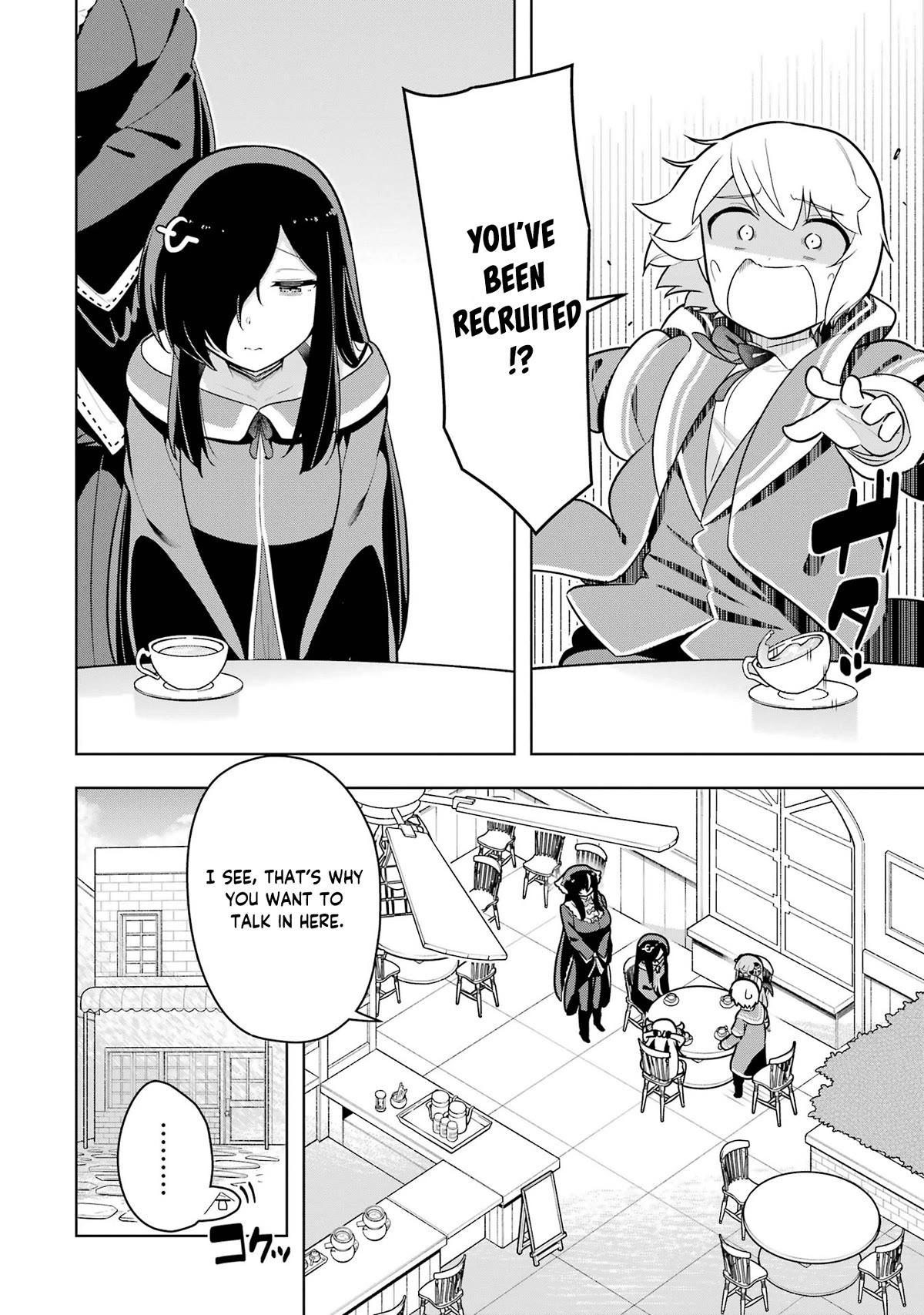 Though Young People Recoil From Entering the Black Magic Industry, I Found Its Treatment of Employees Quite Good When I Entered It, and the President and Familiar Are Cute Too So Everything Is Awesome! Chapter 42 page 5 - Chapter 42: Senpai Gets Headhunted?!