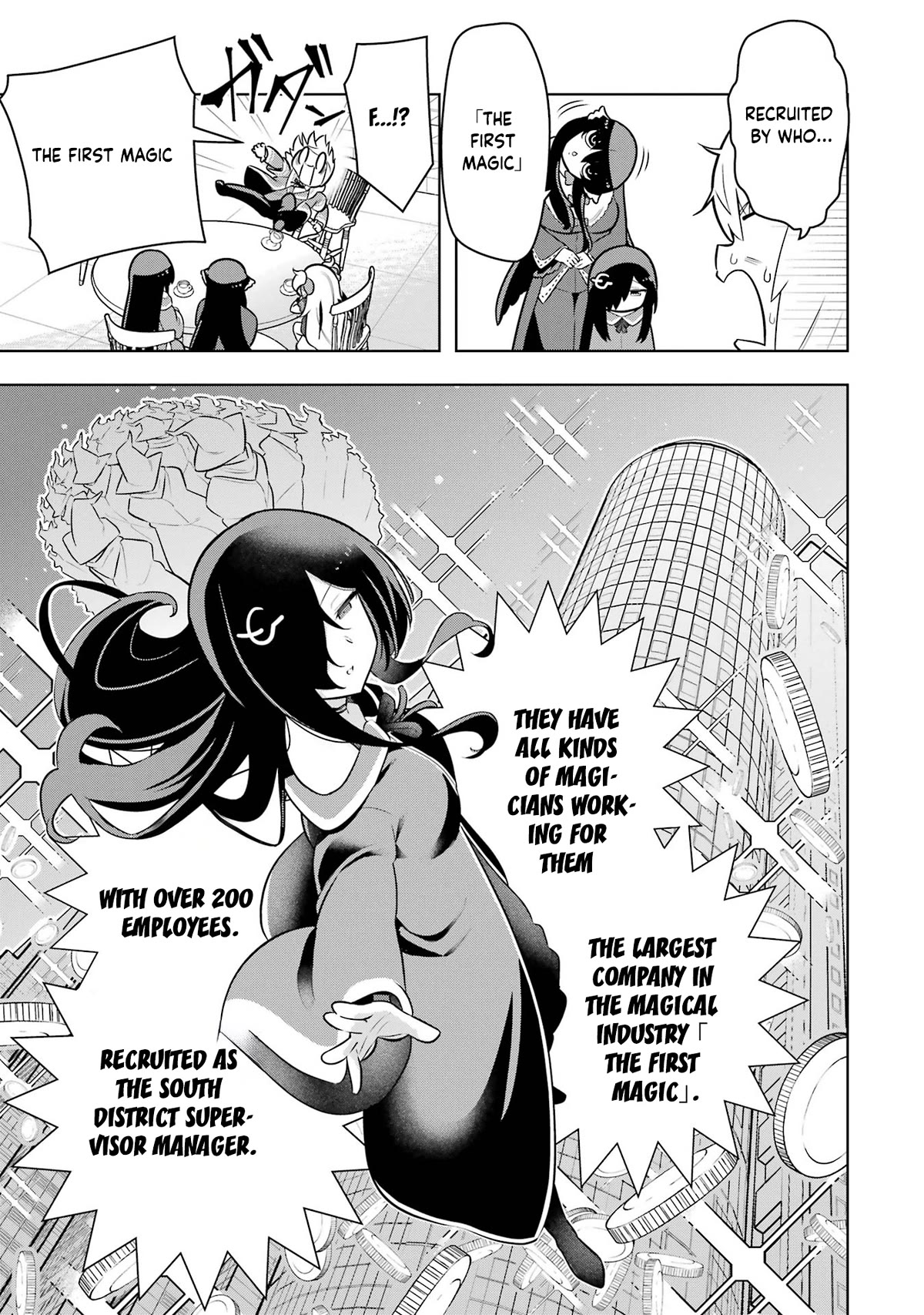 Though Young People Recoil From Entering the Black Magic Industry, I Found Its Treatment of Employees Quite Good When I Entered It, and the President and Familiar Are Cute Too So Everything Is Awesome! Chapter 42 page 6 - Chapter 42: Senpai Gets Headhunted?!