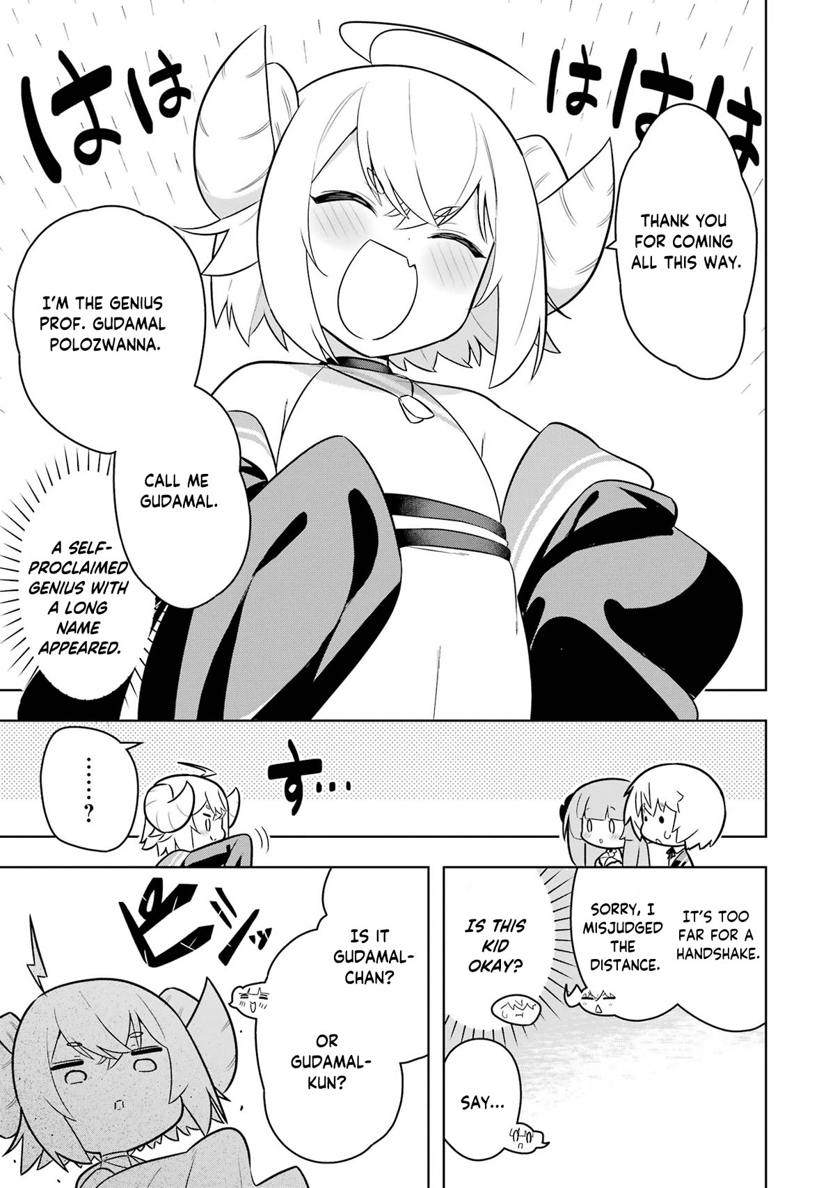 Though Young People Recoil From Entering the Black Magic Industry, I Found Its Treatment of Employees Quite Good When I Entered It, and the President and Familiar Are Cute Too So Everything Is Awesome! Chapter 43 page 10 - Chapter 43: The Company's Eccentric Researcher