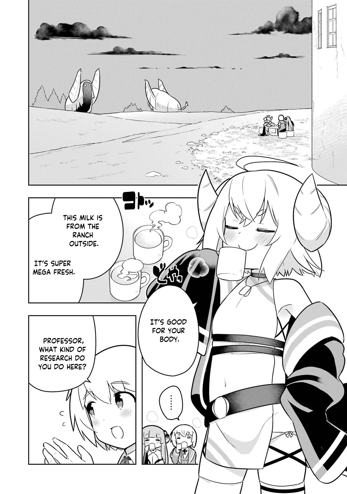 Though Young People Recoil From Entering the Black Magic Industry, I Found Its Treatment of Employees Quite Good When I Entered It, and the President and Familiar Are Cute Too So Everything Is Awesome! Chapter 43 page 13 - Chapter 43: The Company's Eccentric Researcher