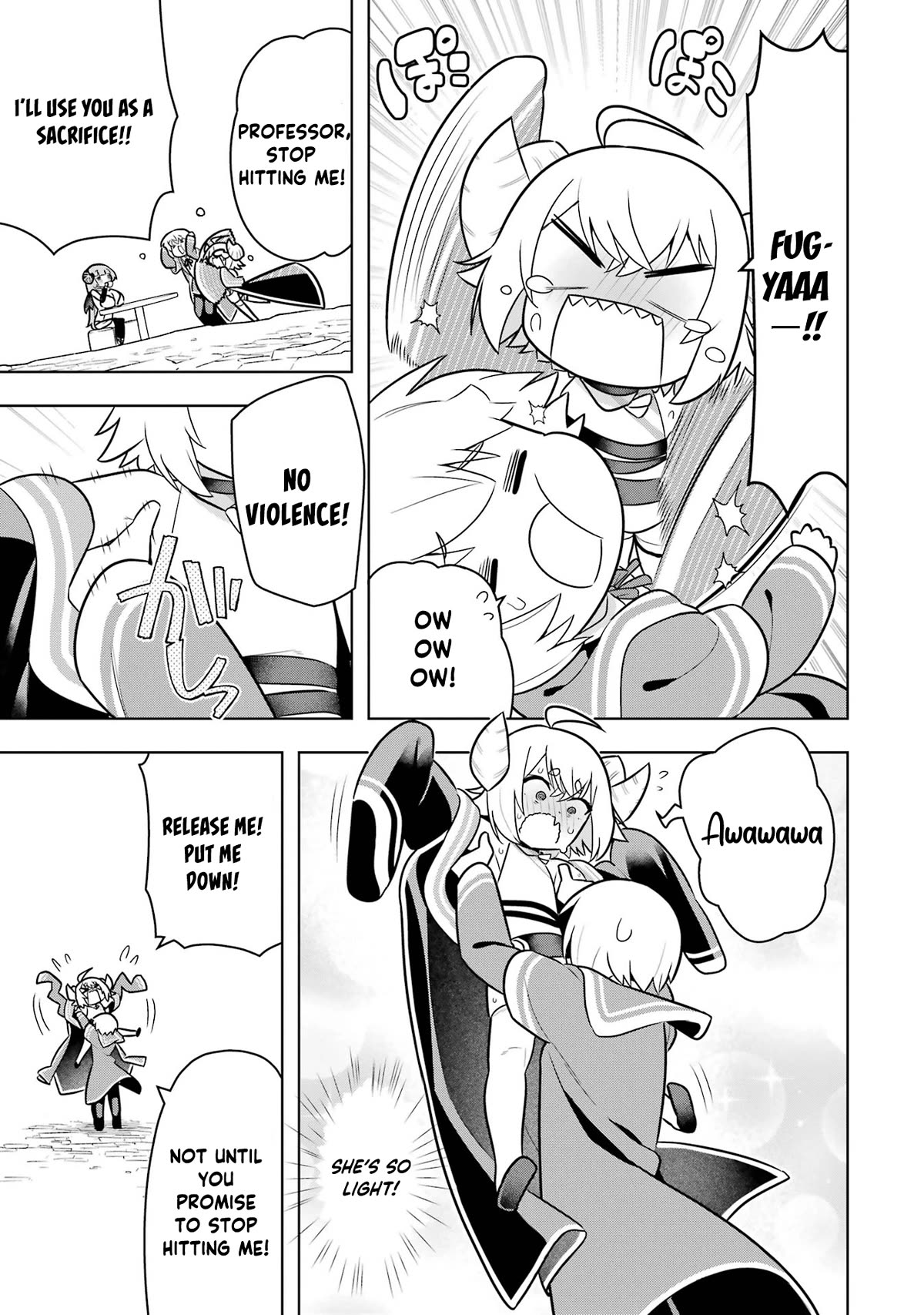 Though Young People Recoil From Entering the Black Magic Industry, I Found Its Treatment of Employees Quite Good When I Entered It, and the President and Familiar Are Cute Too So Everything Is Awesome! Chapter 43 page 16 - Chapter 43: The Company's Eccentric Researcher
