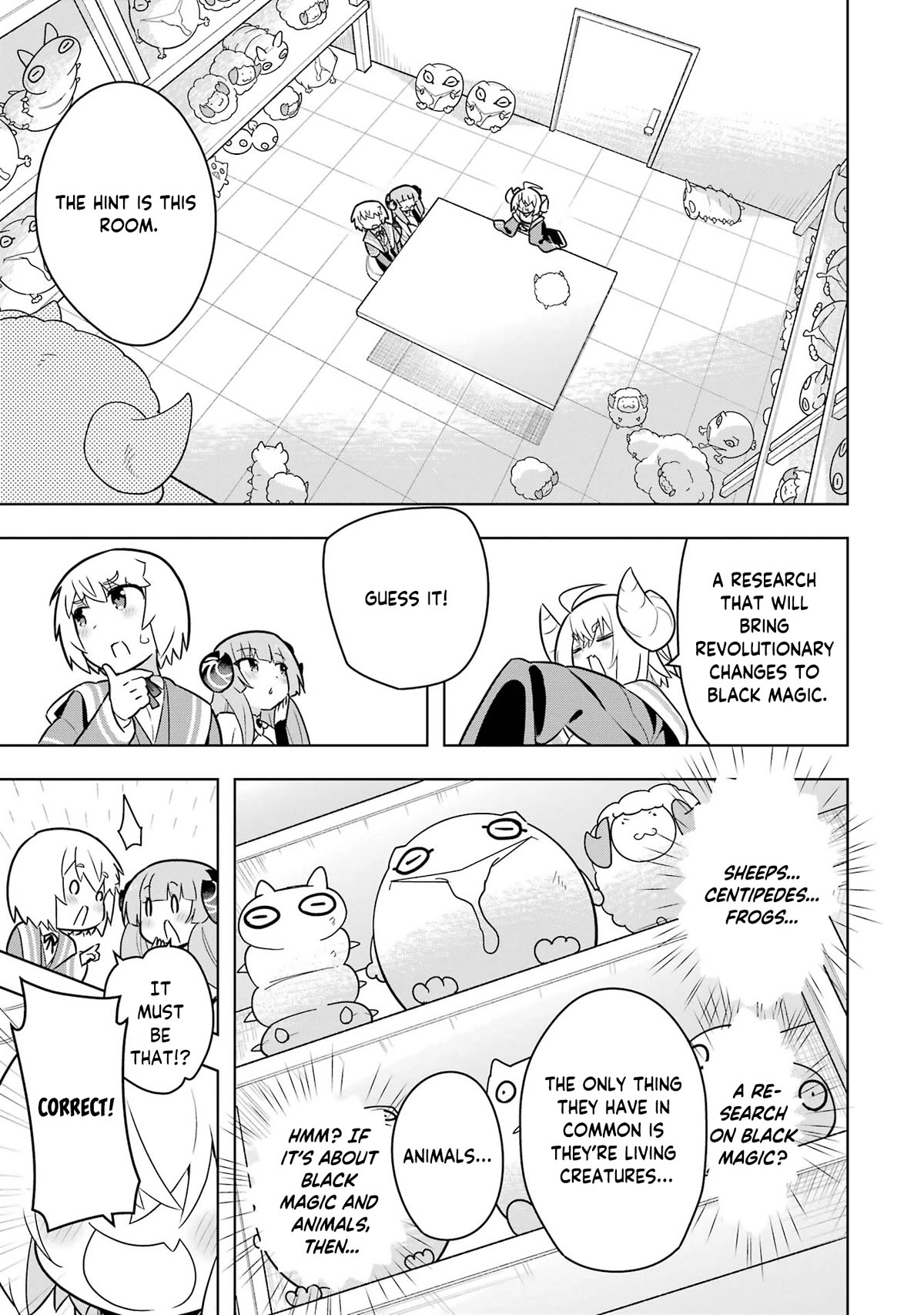 Though Young People Recoil From Entering the Black Magic Industry, I Found Its Treatment of Employees Quite Good When I Entered It, and the President and Familiar Are Cute Too So Everything Is Awesome! Chapter 43 page 18 - Chapter 43: The Company's Eccentric Researcher