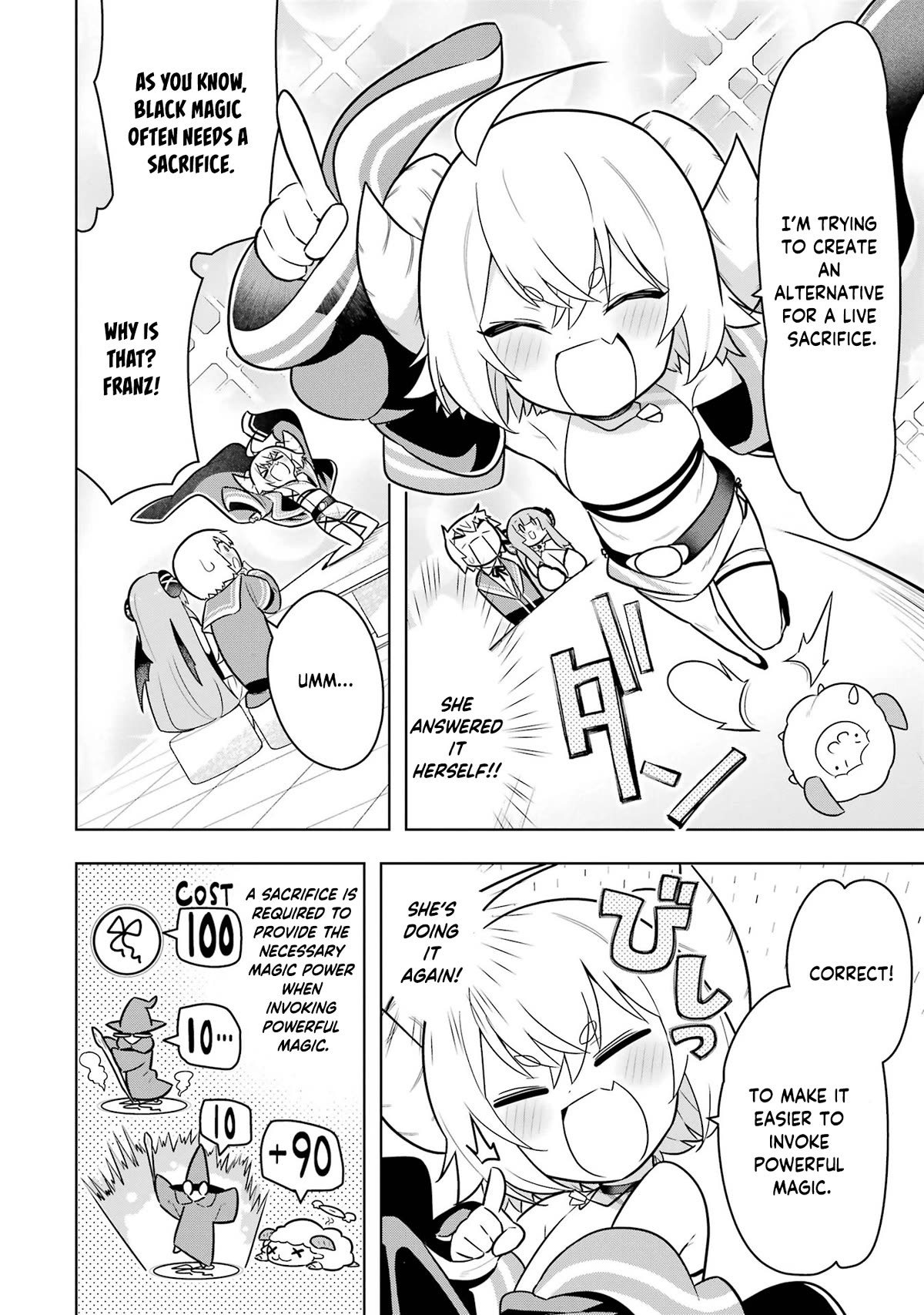 Though Young People Recoil From Entering the Black Magic Industry, I Found Its Treatment of Employees Quite Good When I Entered It, and the President and Familiar Are Cute Too So Everything Is Awesome! Chapter 43 page 19 - Chapter 43: The Company's Eccentric Researcher