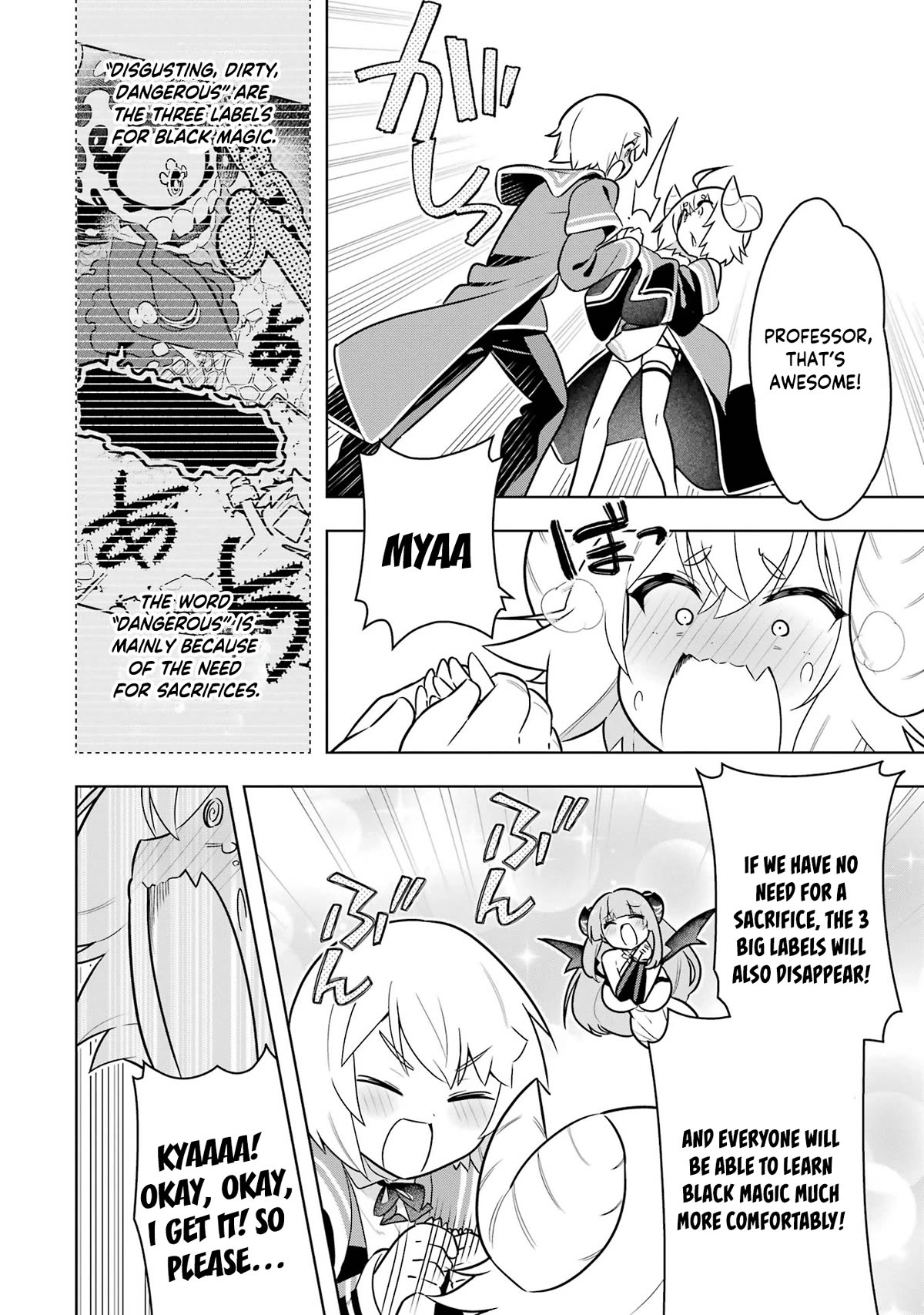 Though Young People Recoil From Entering the Black Magic Industry, I Found Its Treatment of Employees Quite Good When I Entered It, and the President and Familiar Are Cute Too So Everything Is Awesome! Chapter 43 page 21 - Chapter 43: The Company's Eccentric Researcher