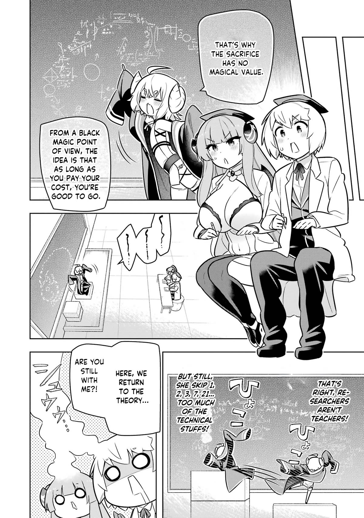 Though Young People Recoil From Entering the Black Magic Industry, I Found Its Treatment of Employees Quite Good When I Entered It, and the President and Familiar Are Cute Too So Everything Is Awesome! Chapter 43 page 25 - Chapter 43: The Company's Eccentric Researcher