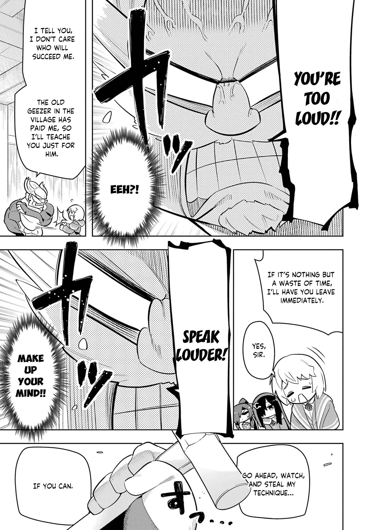 Though Young People Recoil From Entering the Black Magic Industry, I Found Its Treatment of Employees Quite Good When I Entered It, and the President and Familiar Are Cute Too So Everything Is Awesome! Chapter 44 page 14 - Chapter 44: Deer Outbreaks and Traditional Handicrafts