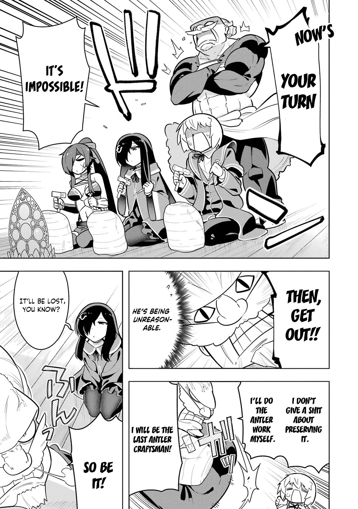 Though Young People Recoil From Entering the Black Magic Industry, I Found Its Treatment of Employees Quite Good When I Entered It, and the President and Familiar Are Cute Too So Everything Is Awesome! Chapter 44 page 16 - Chapter 44: Deer Outbreaks and Traditional Handicrafts