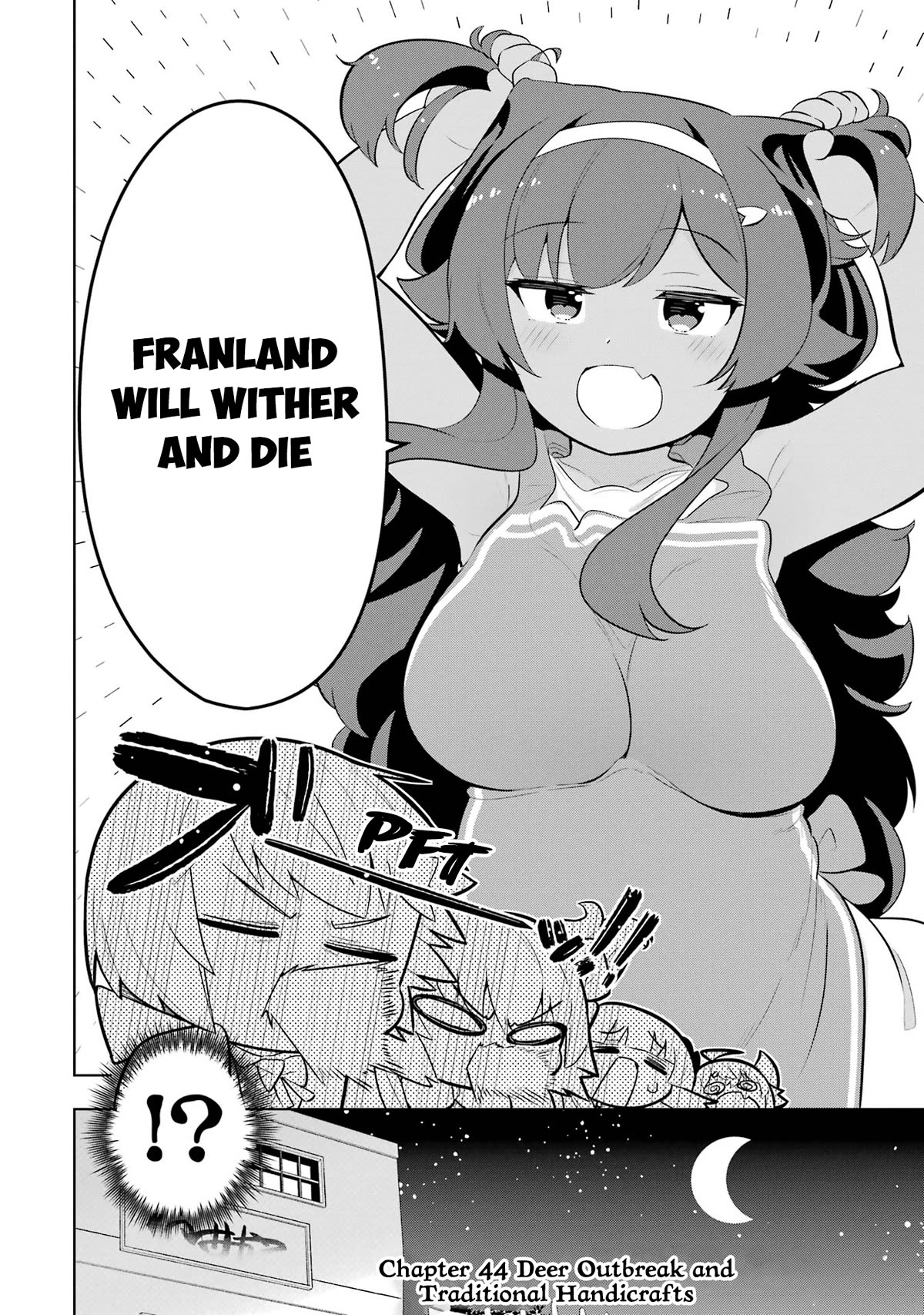 Though Young People Recoil From Entering the Black Magic Industry, I Found Its Treatment of Employees Quite Good When I Entered It, and the President and Familiar Are Cute Too So Everything Is Awesome! Chapter 44 page 3 - Chapter 44: Deer Outbreaks and Traditional Handicrafts