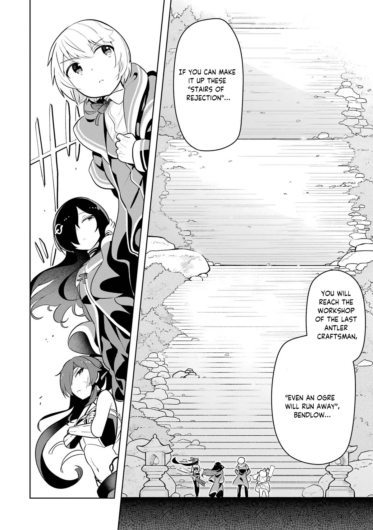 Though Young People Recoil From Entering the Black Magic Industry, I Found Its Treatment of Employees Quite Good When I Entered It, and the President and Familiar Are Cute Too So Everything Is Awesome! Chapter 44 page 9 - Chapter 44: Deer Outbreaks and Traditional Handicrafts