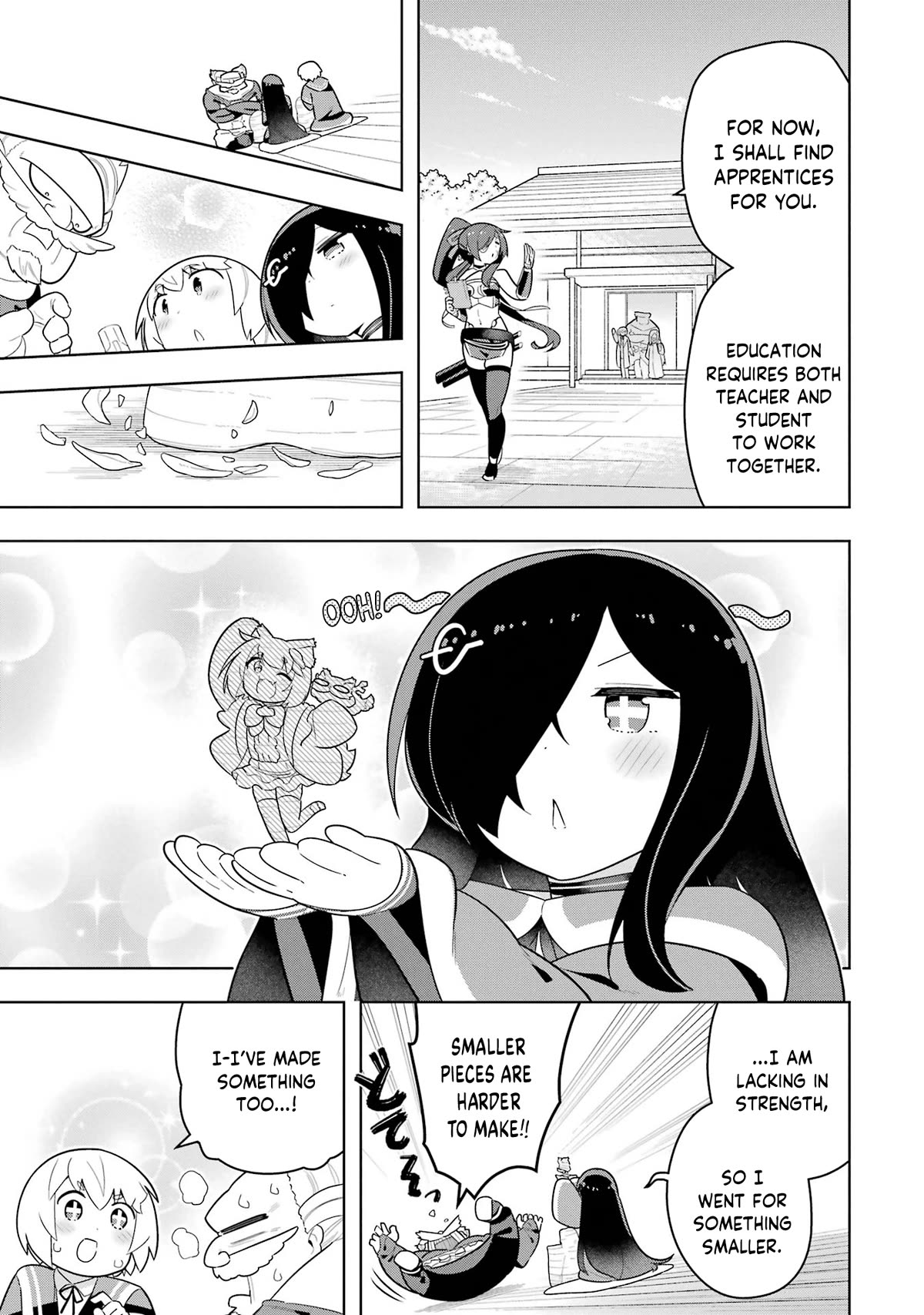 Though Young People Recoil From Entering the Black Magic Industry, I Found Its Treatment of Employees Quite Good When I Entered It, and the President and Familiar Are Cute Too So Everything Is Awesome! Chapter 45 page 8 - Chapter 45: The Two Artisans
