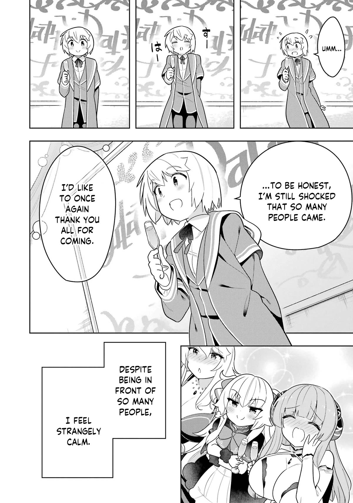 Though Young People Recoil From Entering the Black Magic Industry, I Found Its Treatment of Employees Quite Good When I Entered It, and the President and Familiar Are Cute Too So Everything Is Awesome! Chapter 46 page 12 - Chapter 46: Franz's Coming of Age Ceremony
