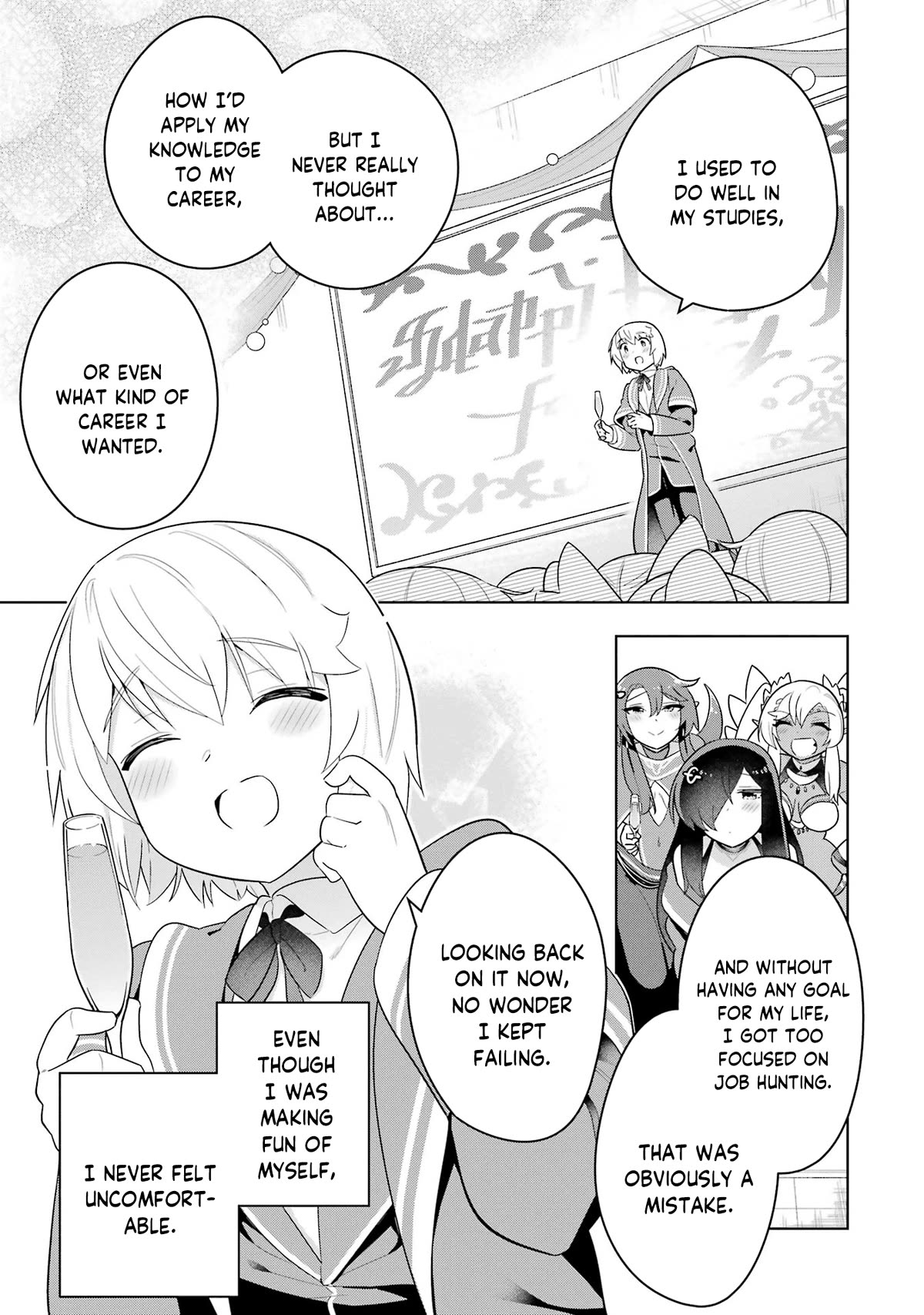 Though Young People Recoil From Entering the Black Magic Industry, I Found Its Treatment of Employees Quite Good When I Entered It, and the President and Familiar Are Cute Too So Everything Is Awesome! Chapter 46 page 13 - Chapter 46: Franz's Coming of Age Ceremony