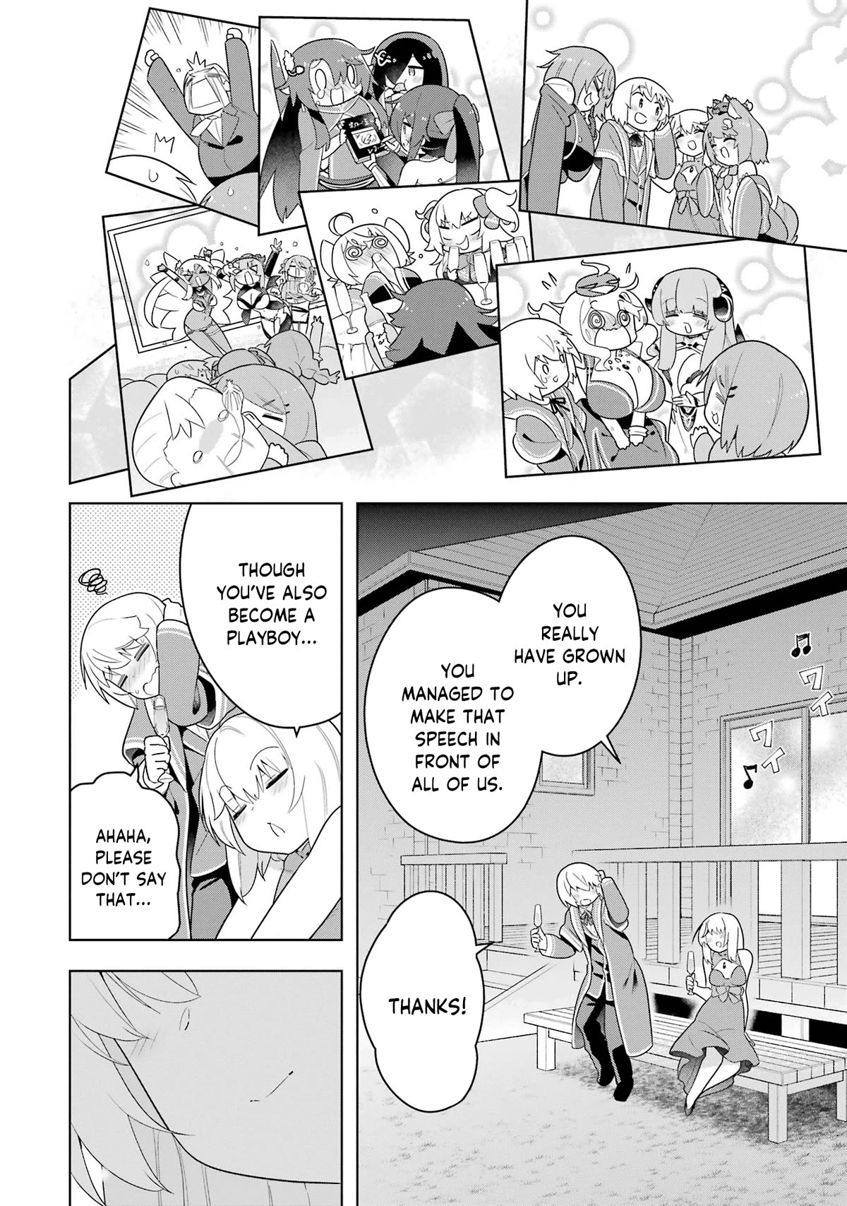 Though Young People Recoil From Entering the Black Magic Industry, I Found Its Treatment of Employees Quite Good When I Entered It, and the President and Familiar Are Cute Too So Everything Is Awesome! Chapter 46 page 17 - Chapter 46: Franz's Coming of Age Ceremony