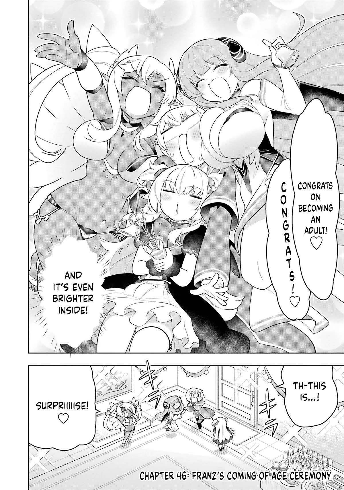 Though Young People Recoil From Entering the Black Magic Industry, I Found Its Treatment of Employees Quite Good When I Entered It, and the President and Familiar Are Cute Too So Everything Is Awesome! Chapter 46 page 2 - Chapter 46: Franz's Coming of Age Ceremony