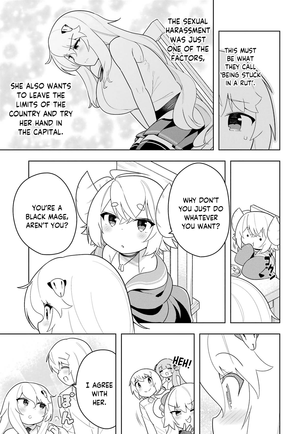 Though Young People Recoil From Entering the Black Magic Industry, I Found Its Treatment of Employees Quite Good When I Entered It, and the President and Familiar Are Cute Too So Everything Is Awesome! Chapter 47 page 10 - Chapter 47: Eleanor's is Opening Up Shop in the Capital