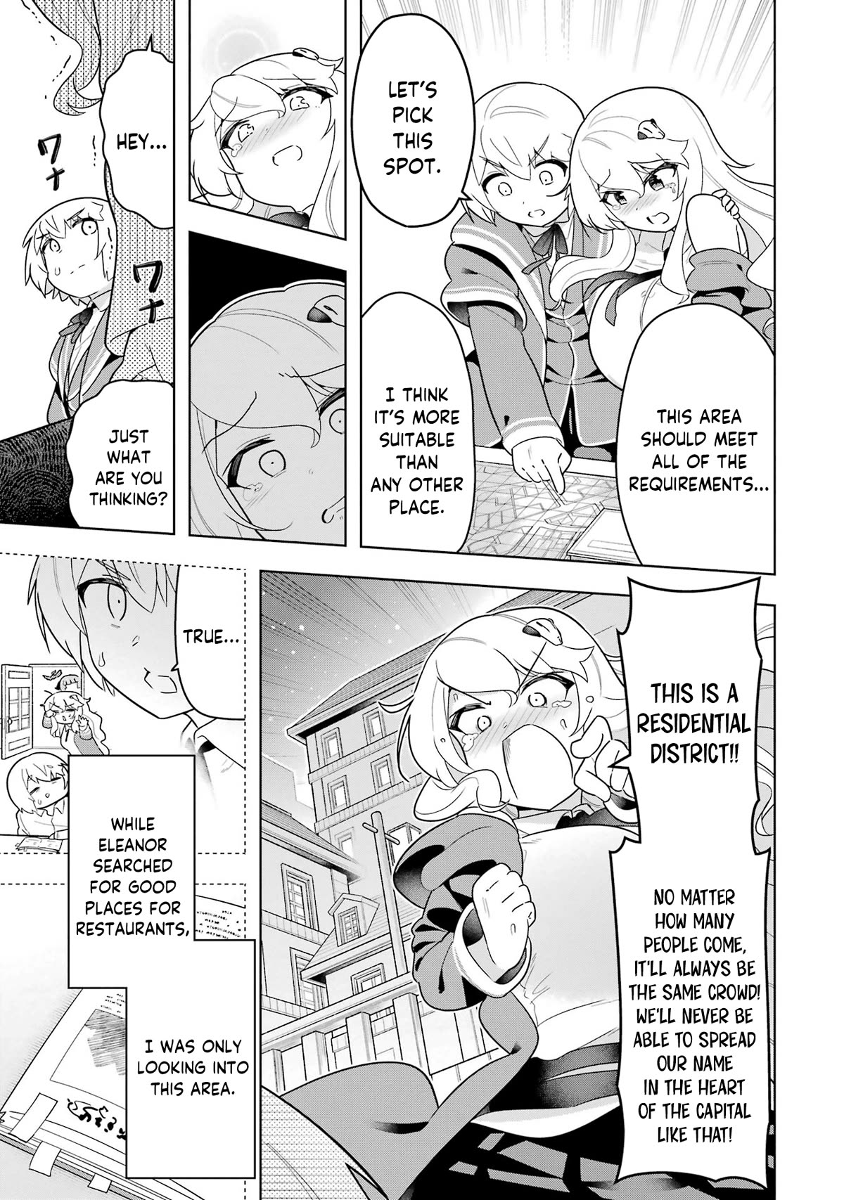 Though Young People Recoil From Entering the Black Magic Industry, I Found Its Treatment of Employees Quite Good When I Entered It, and the President and Familiar Are Cute Too So Everything Is Awesome! Chapter 47 page 20 - Chapter 47: Eleanor's is Opening Up Shop in the Capital