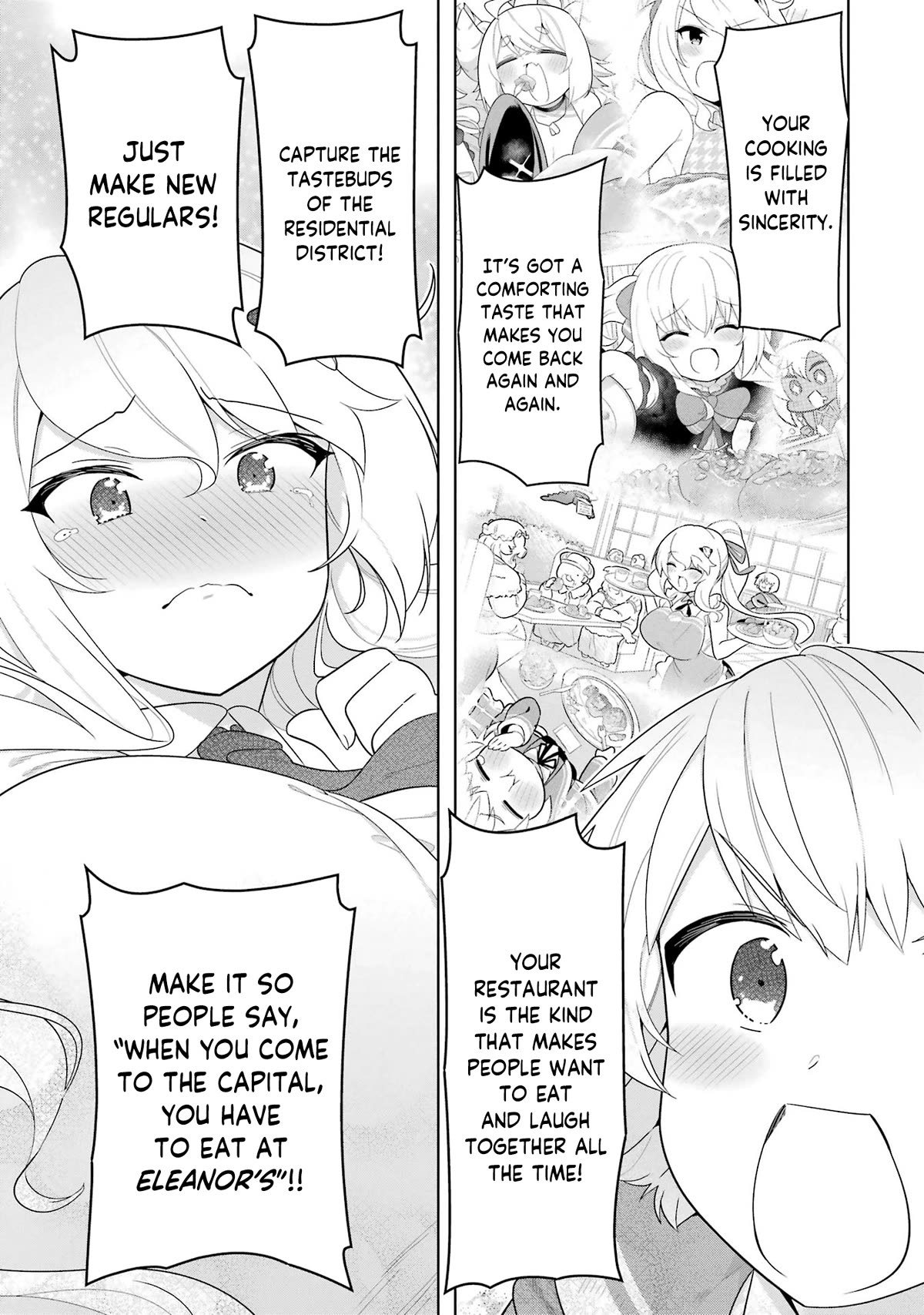 Though Young People Recoil From Entering the Black Magic Industry, I Found Its Treatment of Employees Quite Good When I Entered It, and the President and Familiar Are Cute Too So Everything Is Awesome! Chapter 47 page 22 - Chapter 47: Eleanor's is Opening Up Shop in the Capital