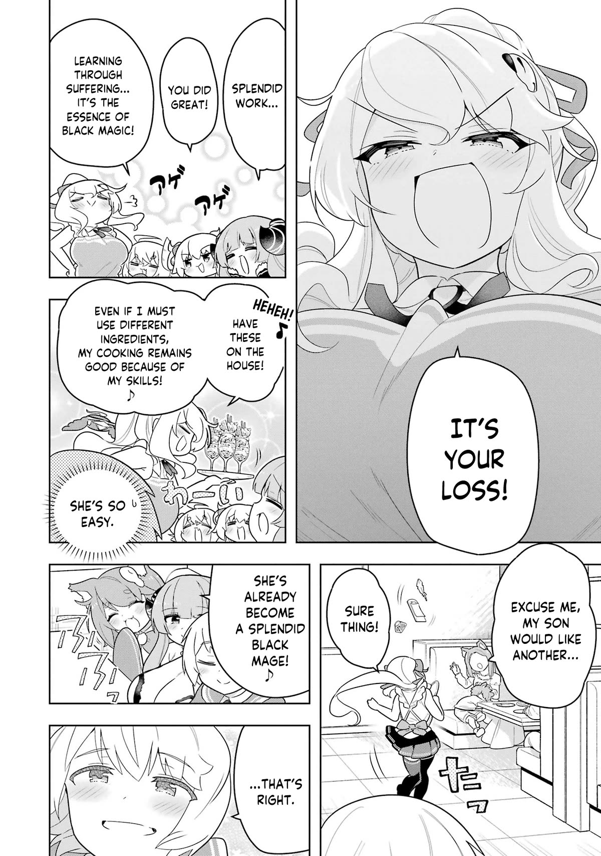 Though Young People Recoil From Entering the Black Magic Industry, I Found Its Treatment of Employees Quite Good When I Entered It, and the President and Familiar Are Cute Too So Everything Is Awesome! Chapter 47 page 29 - Chapter 47: Eleanor's is Opening Up Shop in the Capital