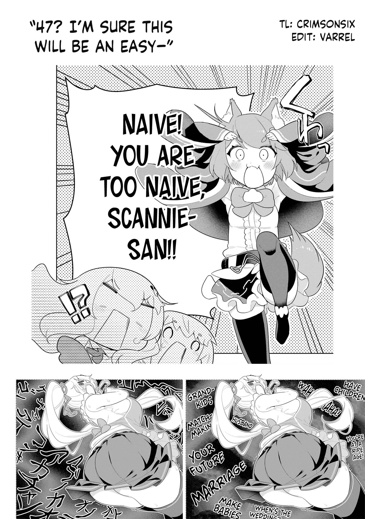 Though Young People Recoil From Entering the Black Magic Industry, I Found Its Treatment of Employees Quite Good When I Entered It, and the President and Familiar Are Cute Too So Everything Is Awesome! Chapter 47 page 36 - Chapter 47: Eleanor's is Opening Up Shop in the Capital