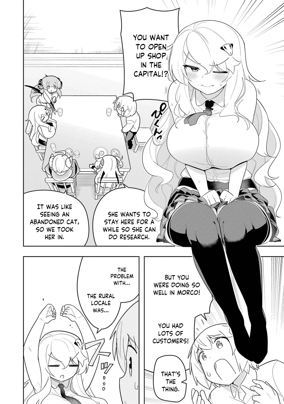 Though Young People Recoil From Entering the Black Magic Industry, I Found Its Treatment of Employees Quite Good When I Entered It, and the President and Familiar Are Cute Too So Everything Is Awesome! Chapter 47 page 5 - Chapter 47: Eleanor's is Opening Up Shop in the Capital
