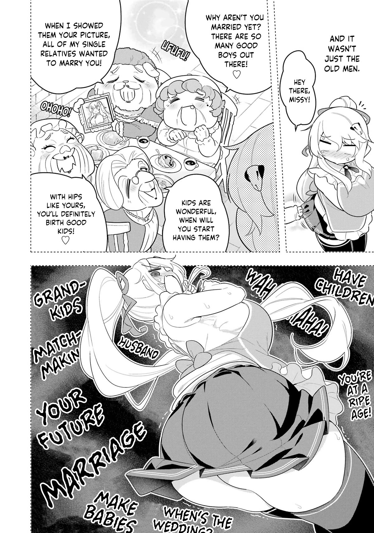 Though Young People Recoil From Entering the Black Magic Industry, I Found Its Treatment of Employees Quite Good When I Entered It, and the President and Familiar Are Cute Too So Everything Is Awesome! Chapter 47 page 7 - Chapter 47: Eleanor's is Opening Up Shop in the Capital