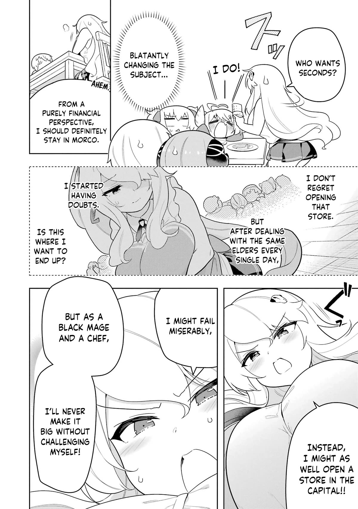 Though Young People Recoil From Entering the Black Magic Industry, I Found Its Treatment of Employees Quite Good When I Entered It, and the President and Familiar Are Cute Too So Everything Is Awesome! Chapter 47 page 9 - Chapter 47: Eleanor's is Opening Up Shop in the Capital