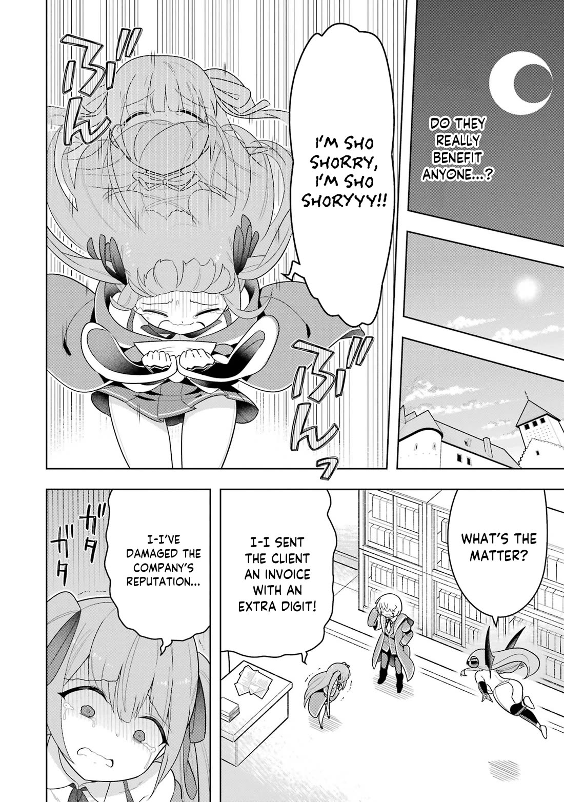 Though Young People Recoil From Entering the Black Magic Industry, I Found Its Treatment of Employees Quite Good When I Entered It, and the President and Familiar Are Cute Too So Everything Is Awesome! Chapter 48 page 12 - Chapter 48: Overcoming Weird Ettiquette