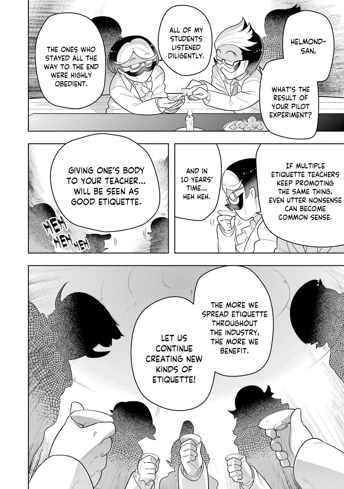 Though Young People Recoil From Entering the Black Magic Industry, I Found Its Treatment of Employees Quite Good When I Entered It, and the President and Familiar Are Cute Too So Everything Is Awesome! Chapter 48 page 22 - Chapter 48: Overcoming Weird Ettiquette