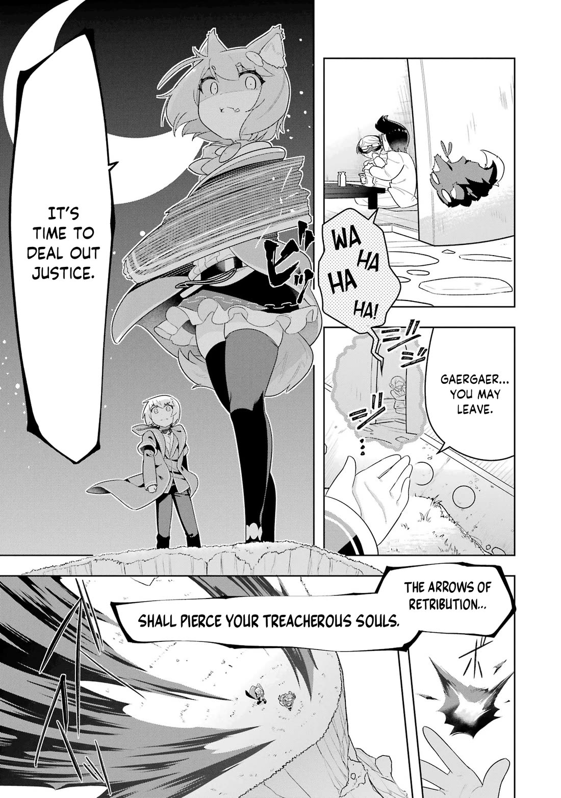 Though Young People Recoil From Entering the Black Magic Industry, I Found Its Treatment of Employees Quite Good When I Entered It, and the President and Familiar Are Cute Too So Everything Is Awesome! Chapter 48 page 23 - Chapter 48: Overcoming Weird Ettiquette