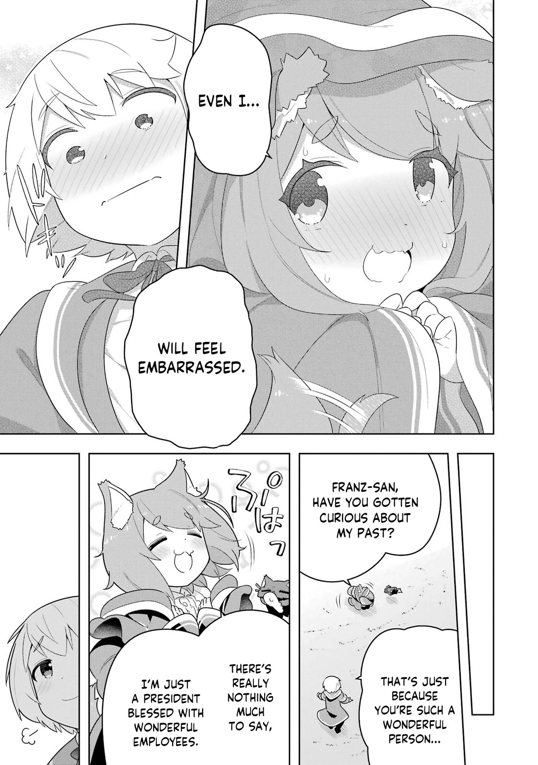 Though Young People Recoil From Entering the Black Magic Industry, I Found Its Treatment of Employees Quite Good When I Entered It, and the President and Familiar Are Cute Too So Everything Is Awesome! Chapter 48 page 33 - Chapter 48: Overcoming Weird Ettiquette